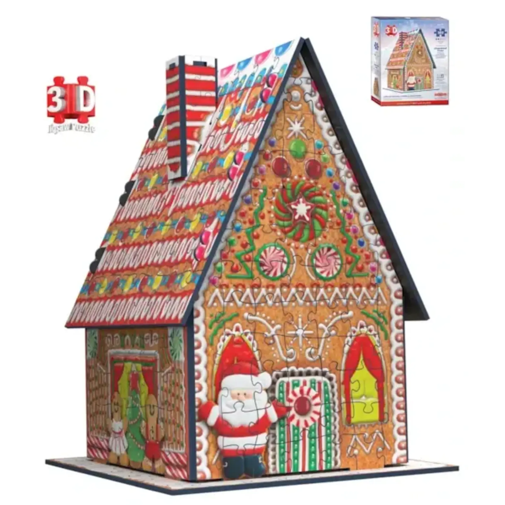 Gingerbread House (3D)  302pc