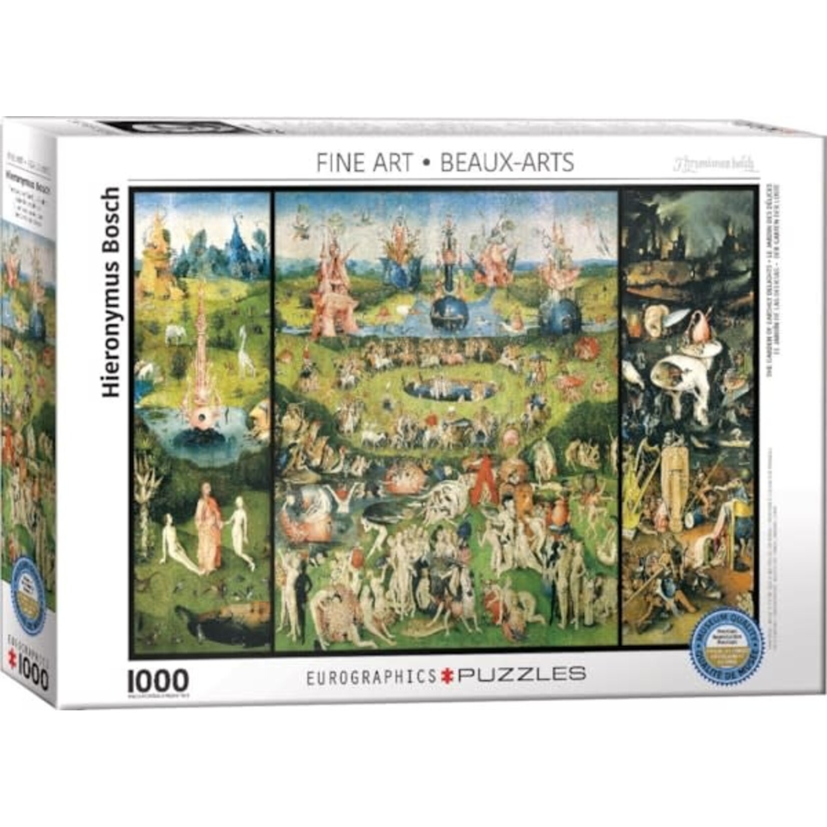 EuroGraphics Puzzles The Garden of Earthly Delights 1000pc
