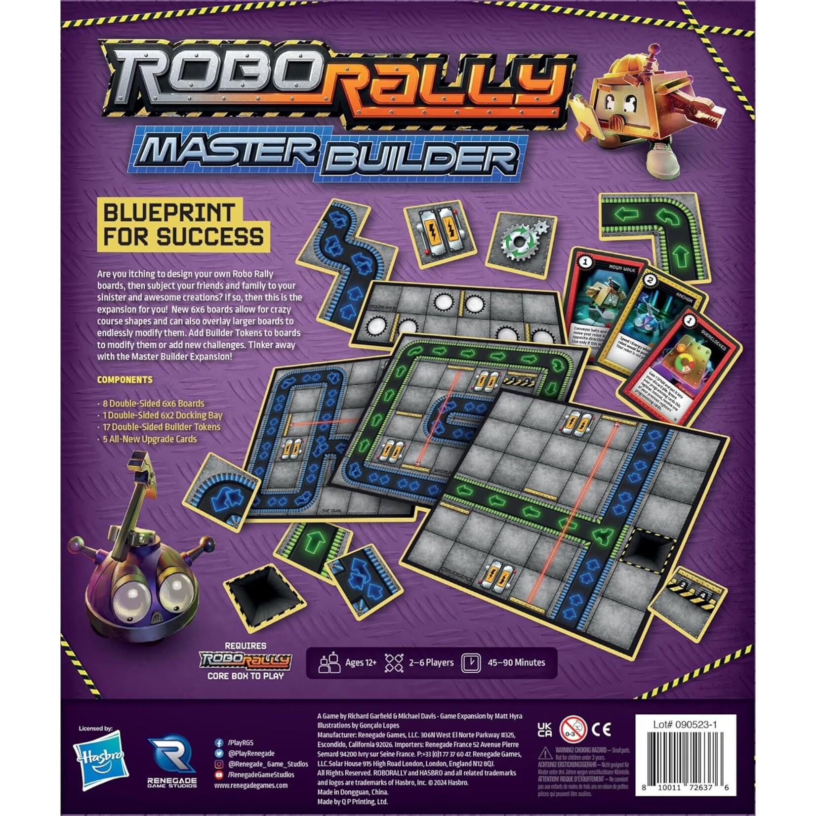 Renegade Games Studios Robo Rally: Master Builder Expansion