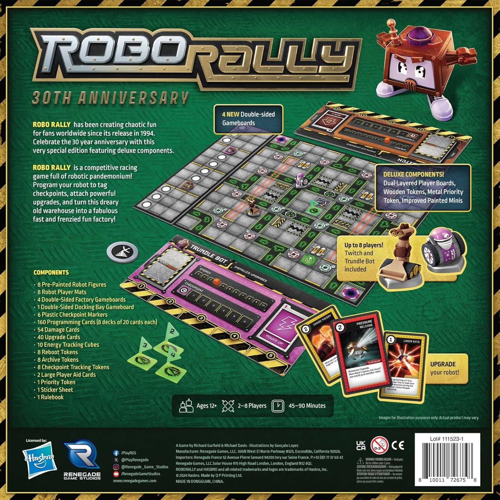 Renegade Games Studios Robo Rally: 30th Anniversary Edition