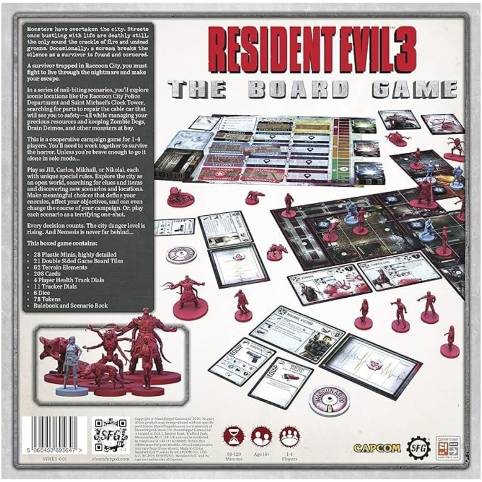 Steamforged Games, Ltd. Resident Evil 3 - The Board Game