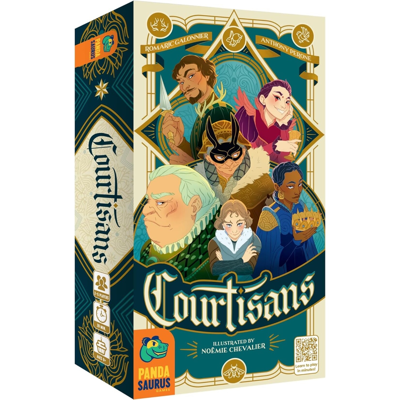 Pandasaurus Games Courtisans