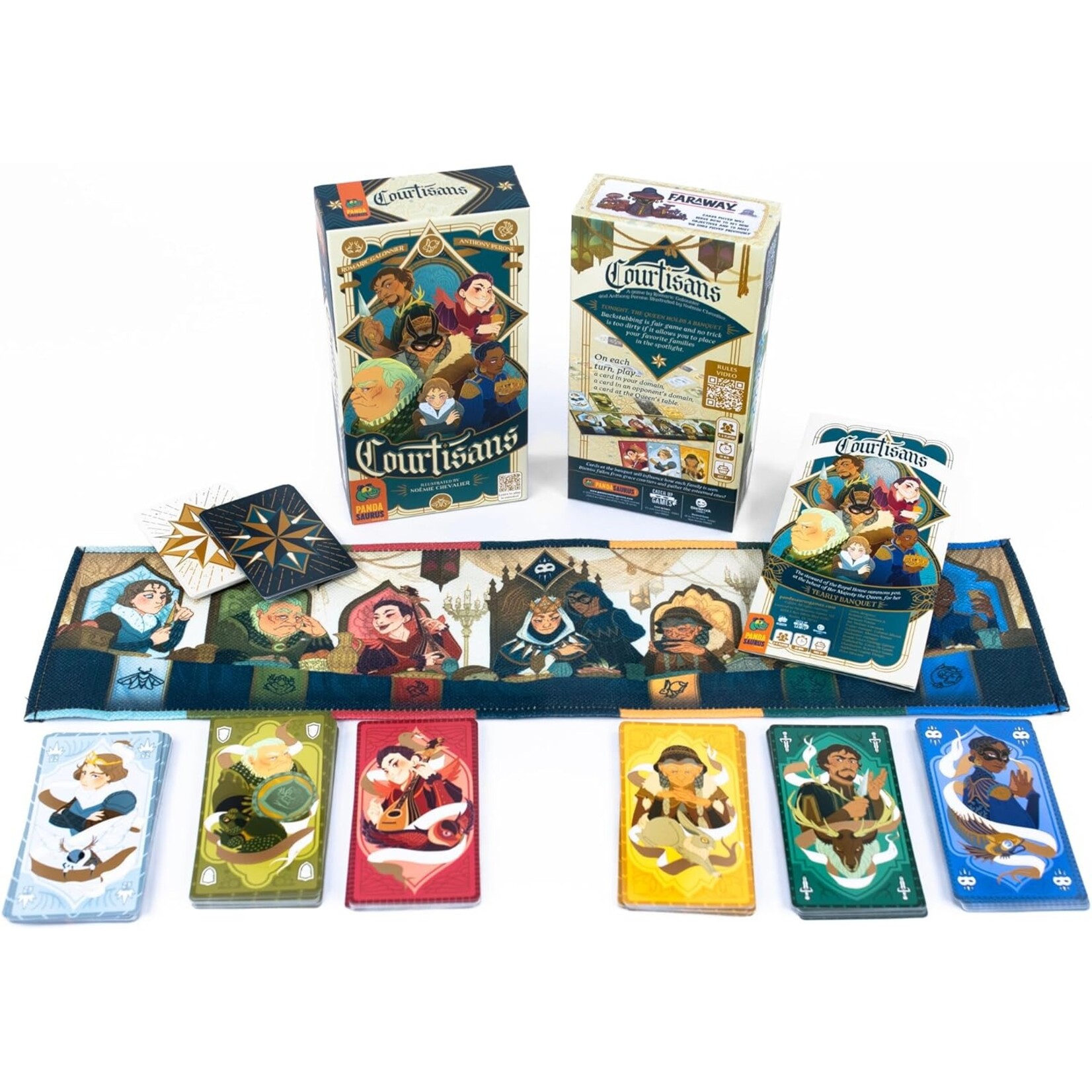 Pandasaurus Games Courtisans