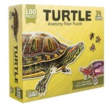 Genius Games Puzzle: Turn N Learn: Turtle 100pc