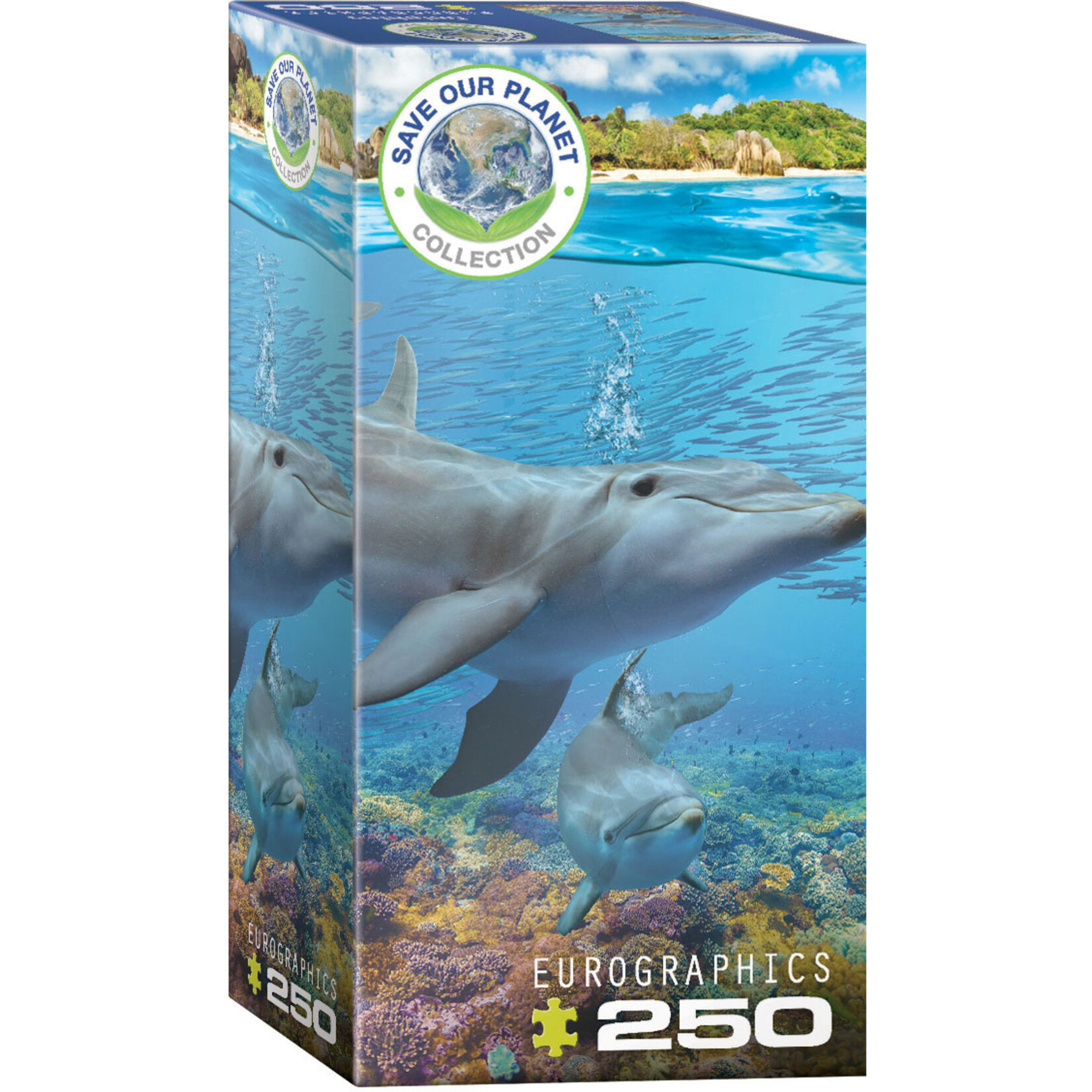 EuroGraphics Puzzles Dolphins 250pc