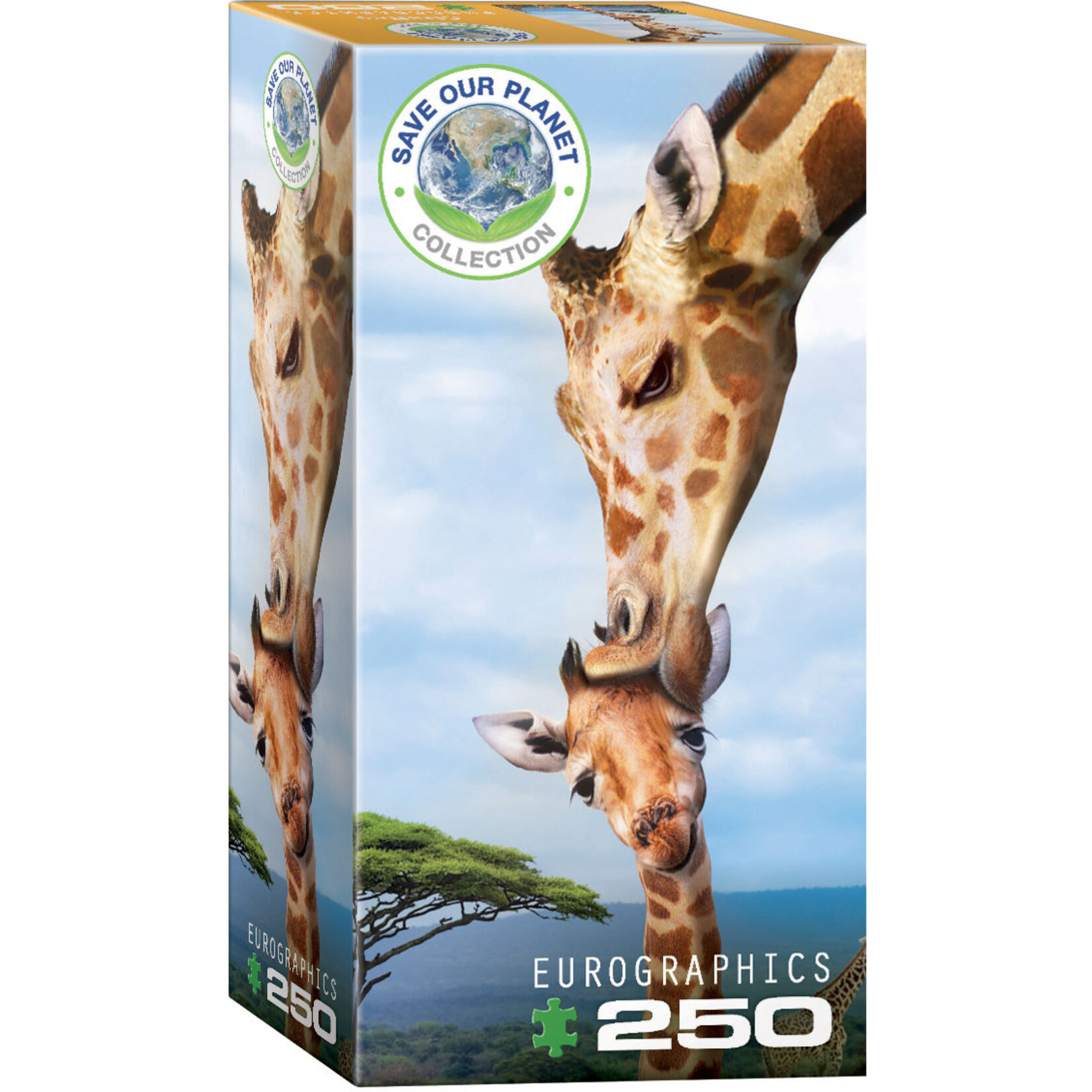 EuroGraphics Puzzles Giraffes 250pc
