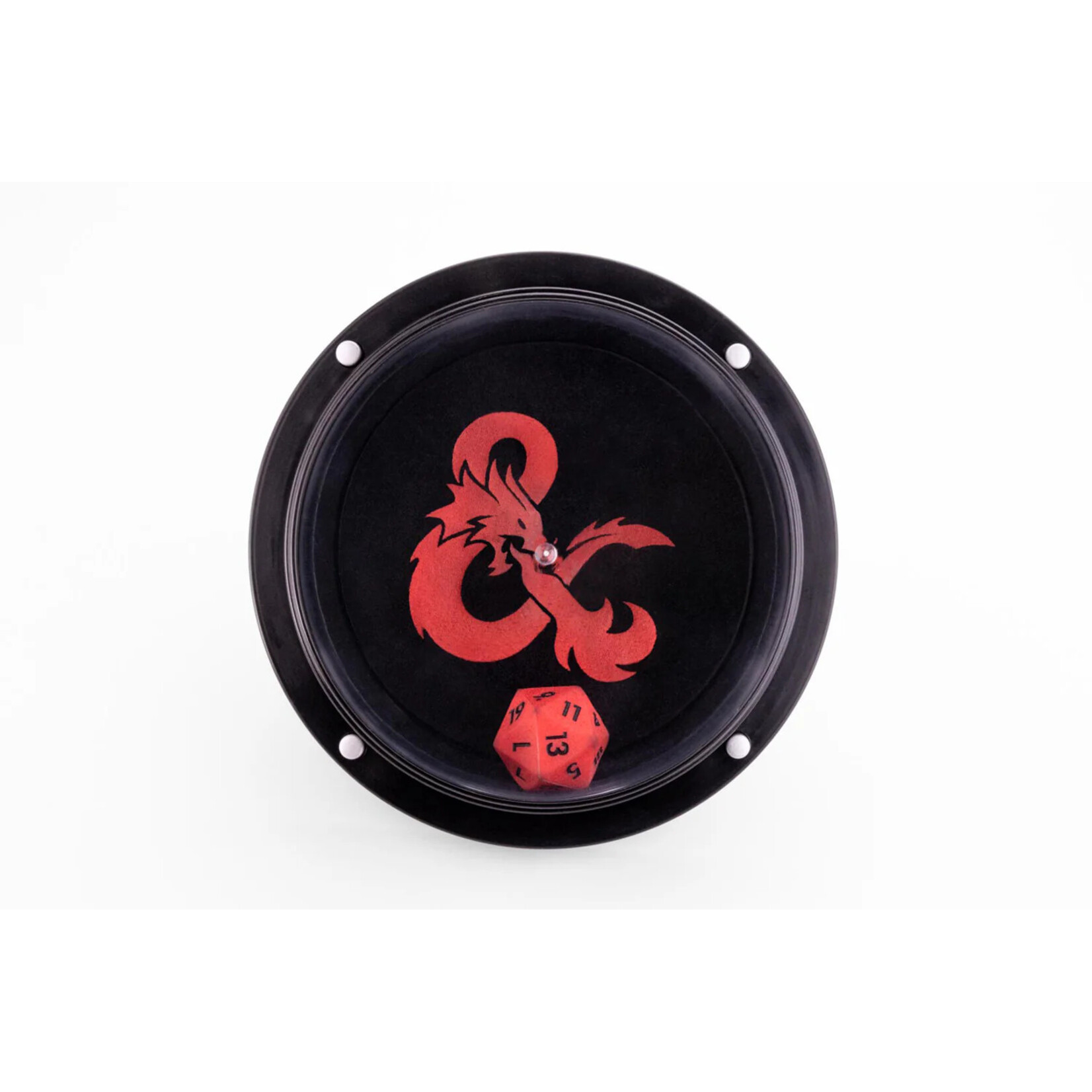 Fanroll by Metallic Dice Games Dungeons & Dragons Orb of Possibility Dice Roller with Silicone d20
