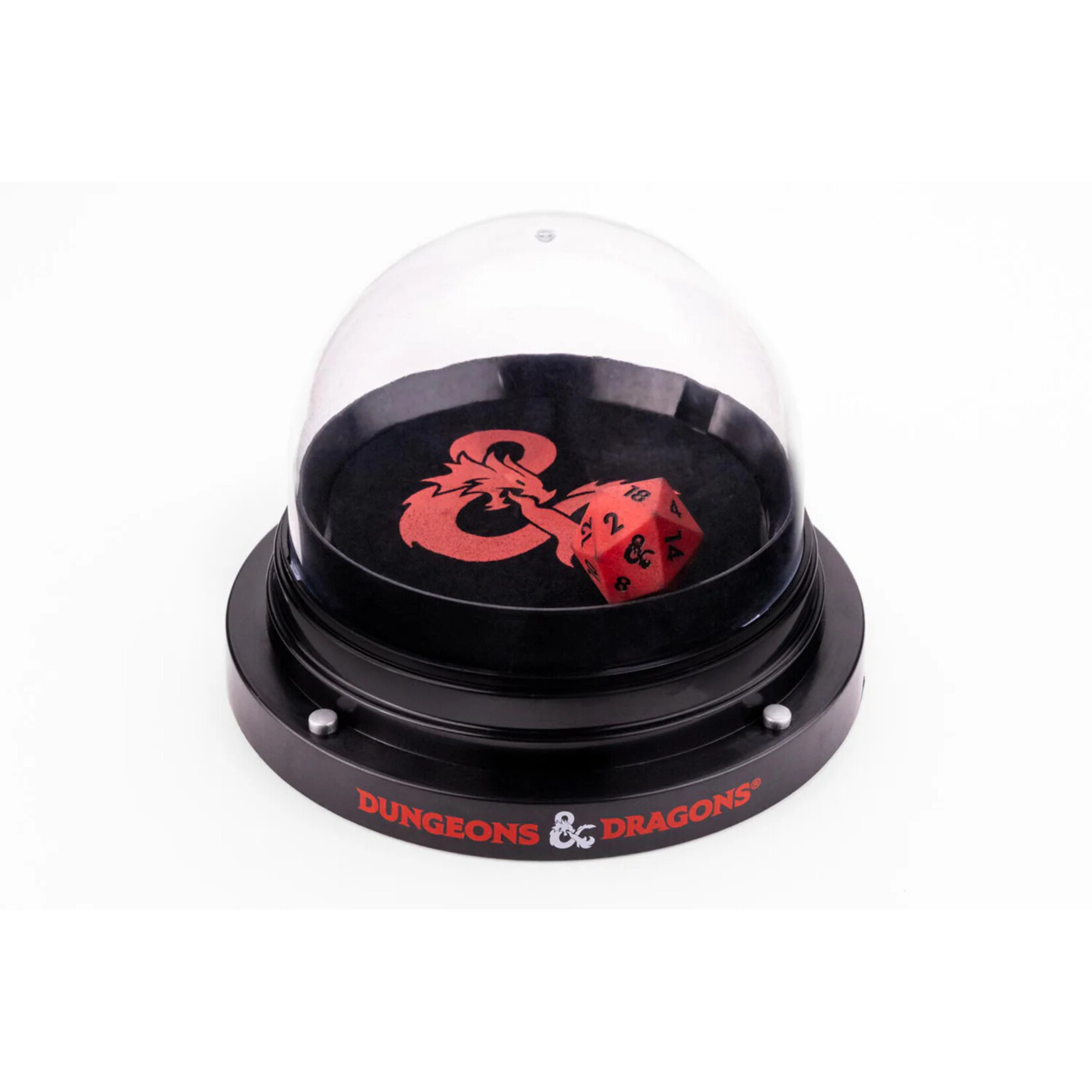 Fanroll by Metallic Dice Games Dungeons & Dragons Orb of Possibility Dice Roller with Silicone d20