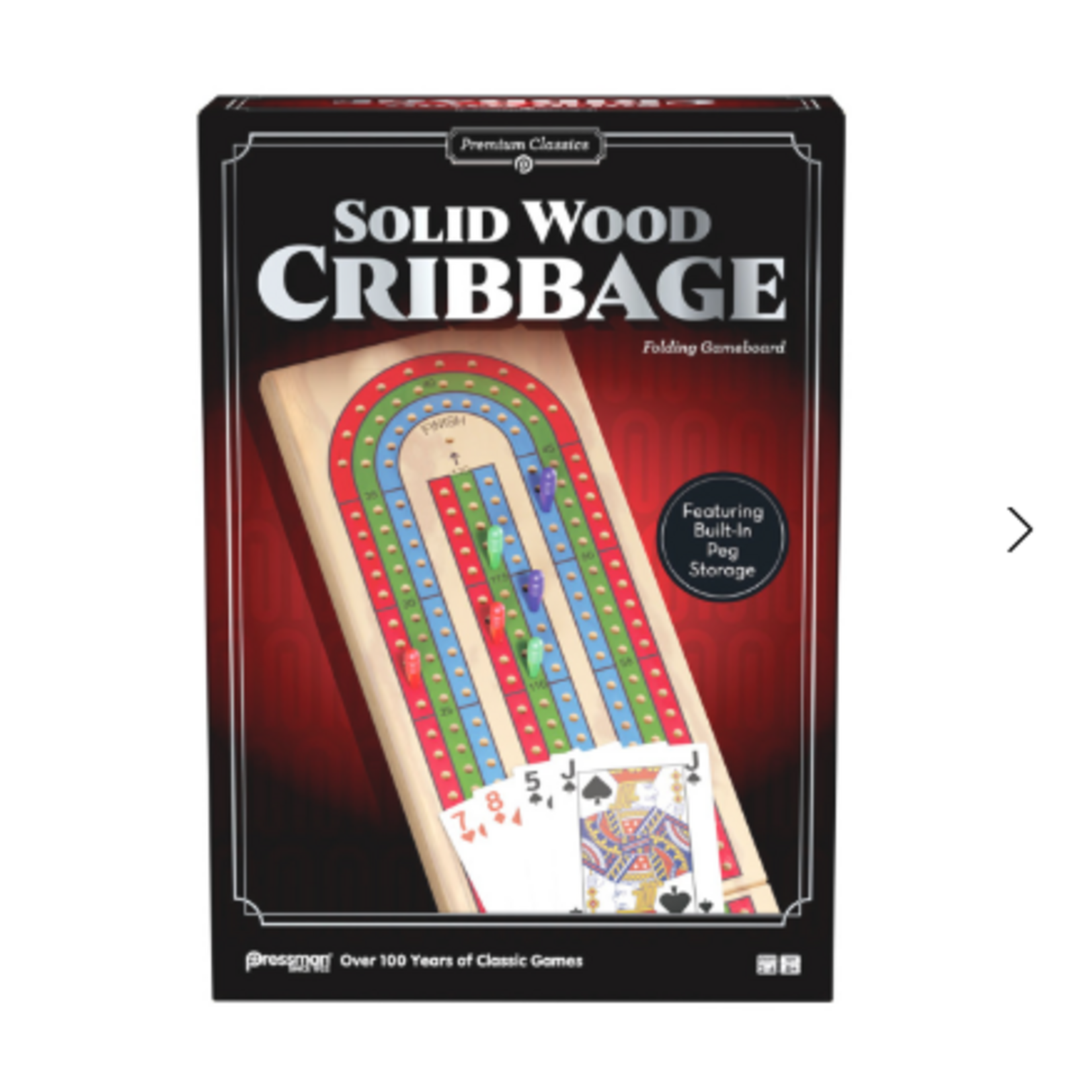 Pressman Toy Corporation Classics Cribbage: Pressman Premium Classics