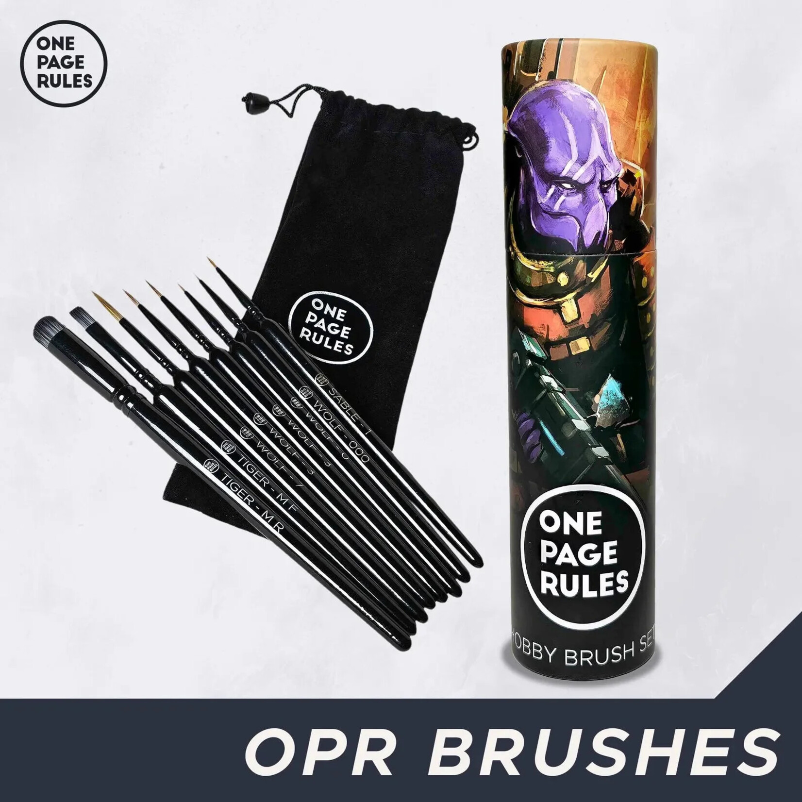Chronicle RPG Accessories Pty Ltd One Page Rules Brush Set