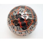 Foam Brain Games 50mm Metal D100 - Lava Pool