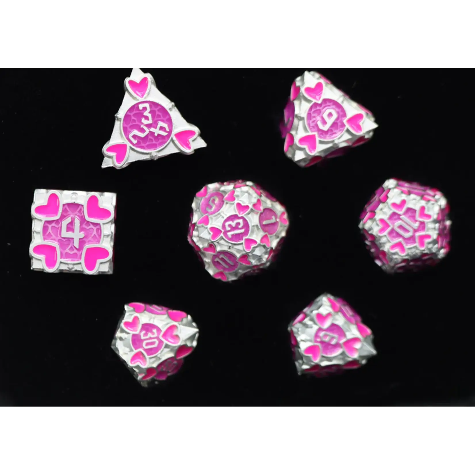 Foam Brain Games Erotes' Arrow: Hedylogos - Metal RPG Dice Set