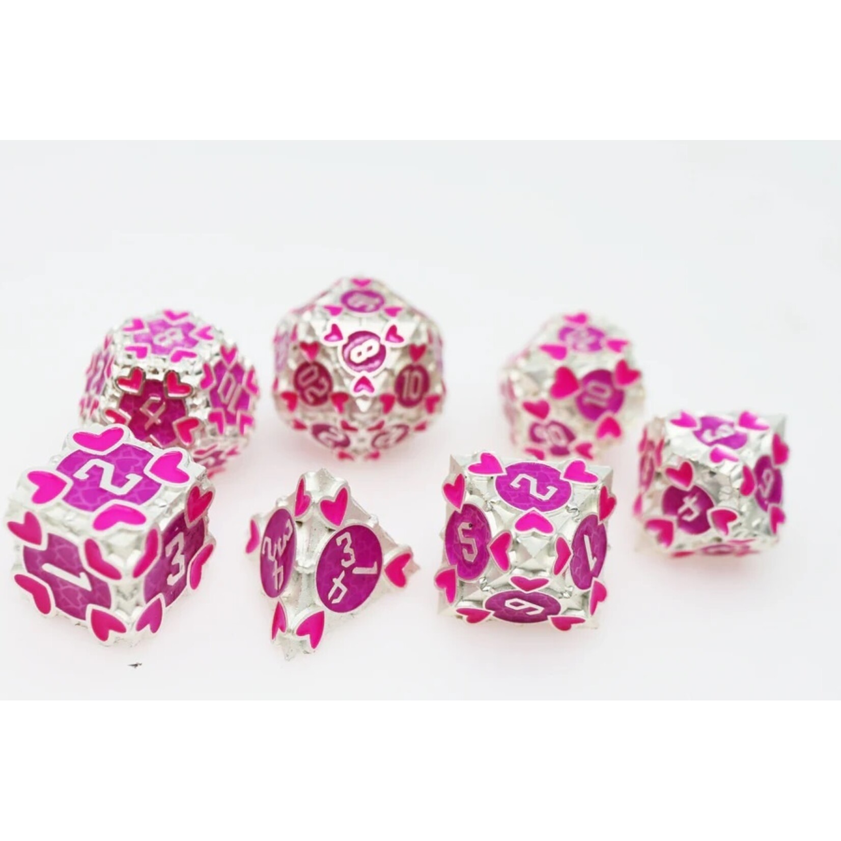 Foam Brain Games Erotes' Arrow: Hedylogos - Metal RPG Dice Set