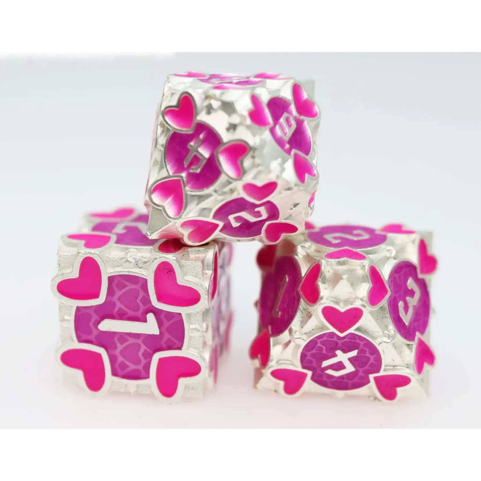 Foam Brain Games Erotes' Arrow: Hedylogos - Metal RPG Dice Set