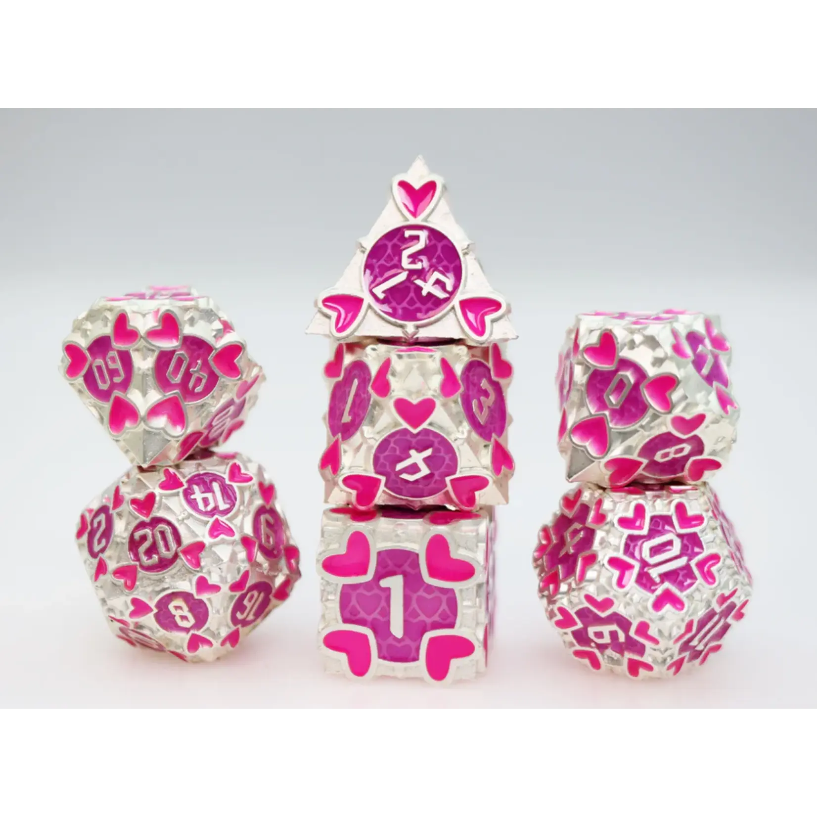 Foam Brain Games Erotes' Arrow: Hedylogos - Metal RPG Dice Set