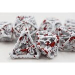 Foam Brain Games Blood Bones - Metal RPG Dice Set