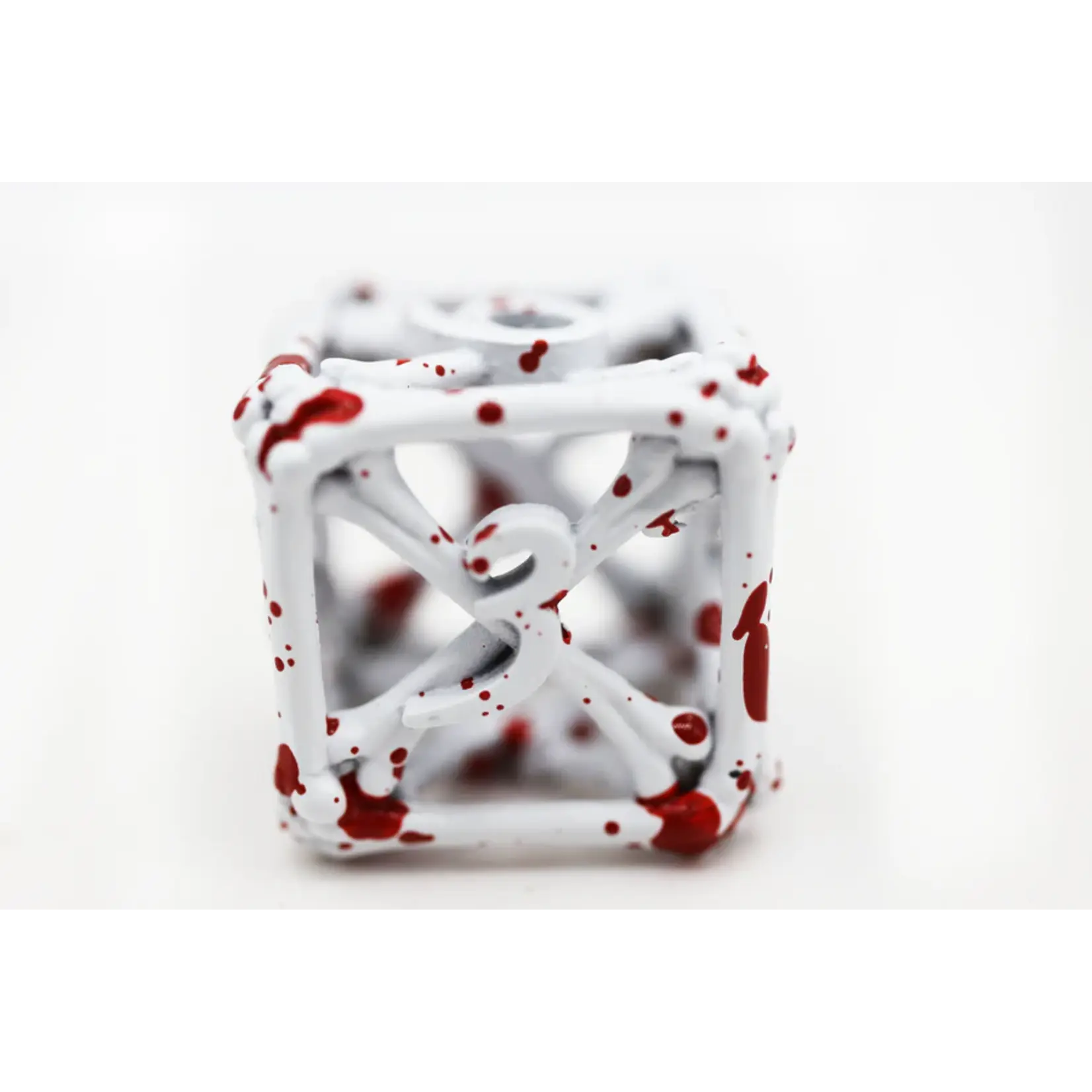 Foam Brain Games Blood Bones - Metal RPG Dice Set