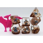 Foam Brain Games Blue Pterodactyl RPG Dice Set