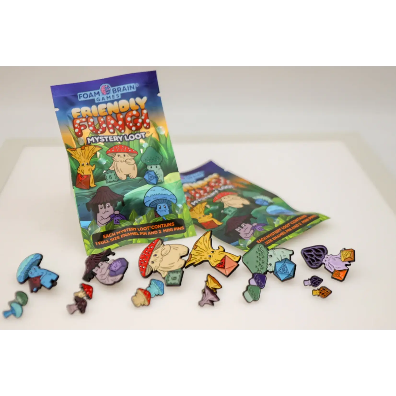 Foam Brain Games Mystery Loot: Friendly Fungi