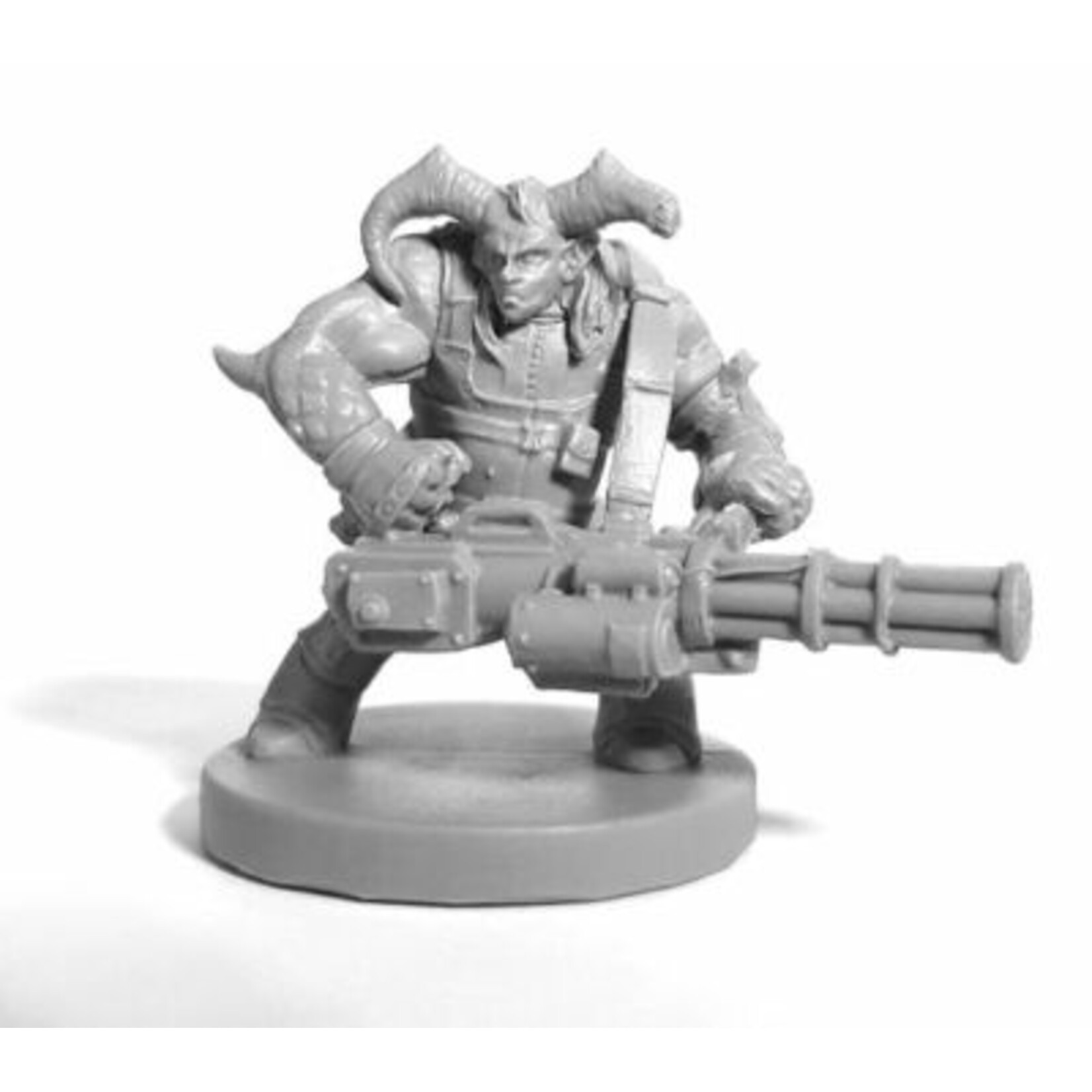 Reaper Minis 49028 Bones Black: Caine, Cyber-Troll