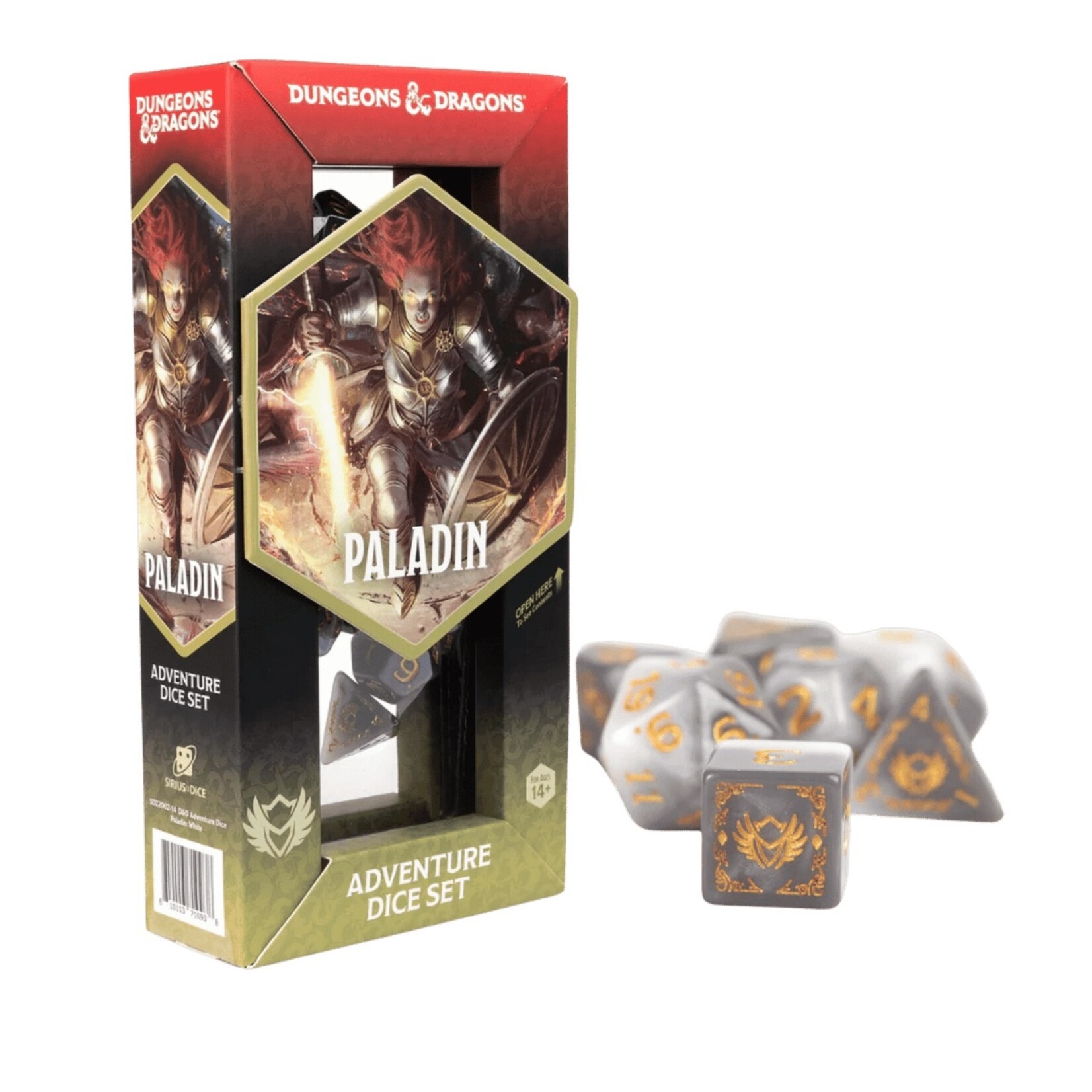 Sirius Dice 200214 D&D Adventure Dice: Paladin