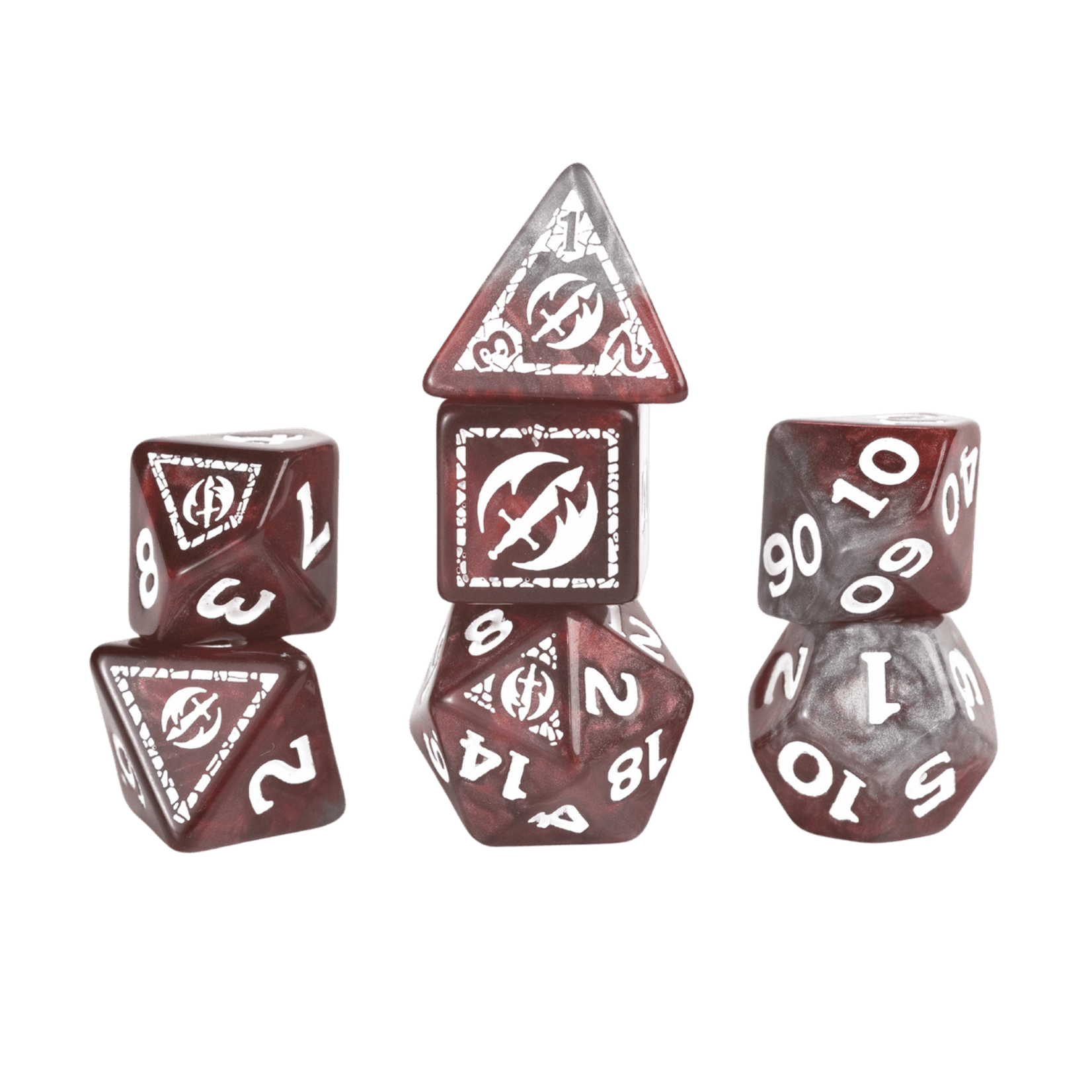 Sirius Dice 200212B D&D Adventure Dice: Fighter (Refresh)