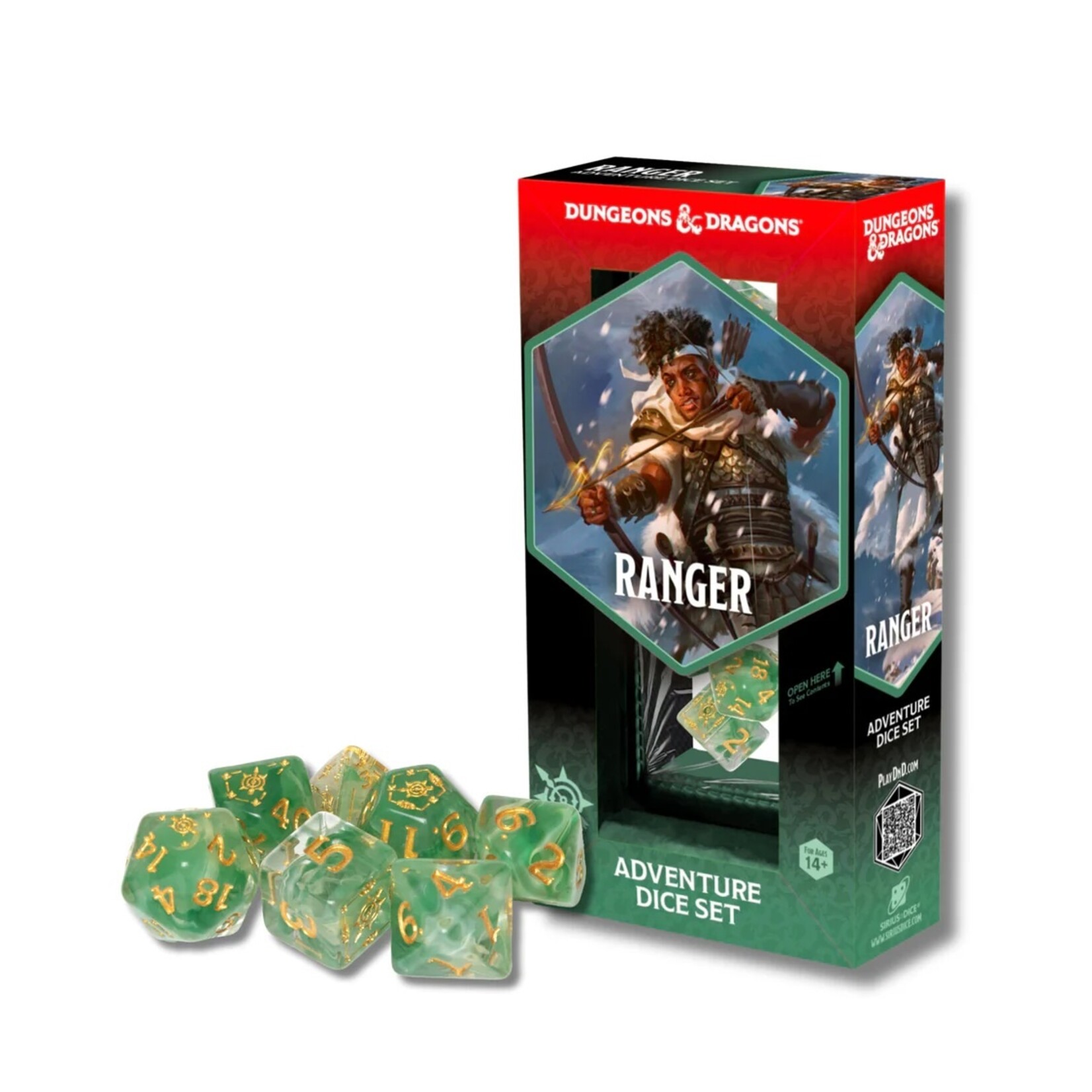 Sirius Dice 200223 D&D Adventure Dice: Ranger