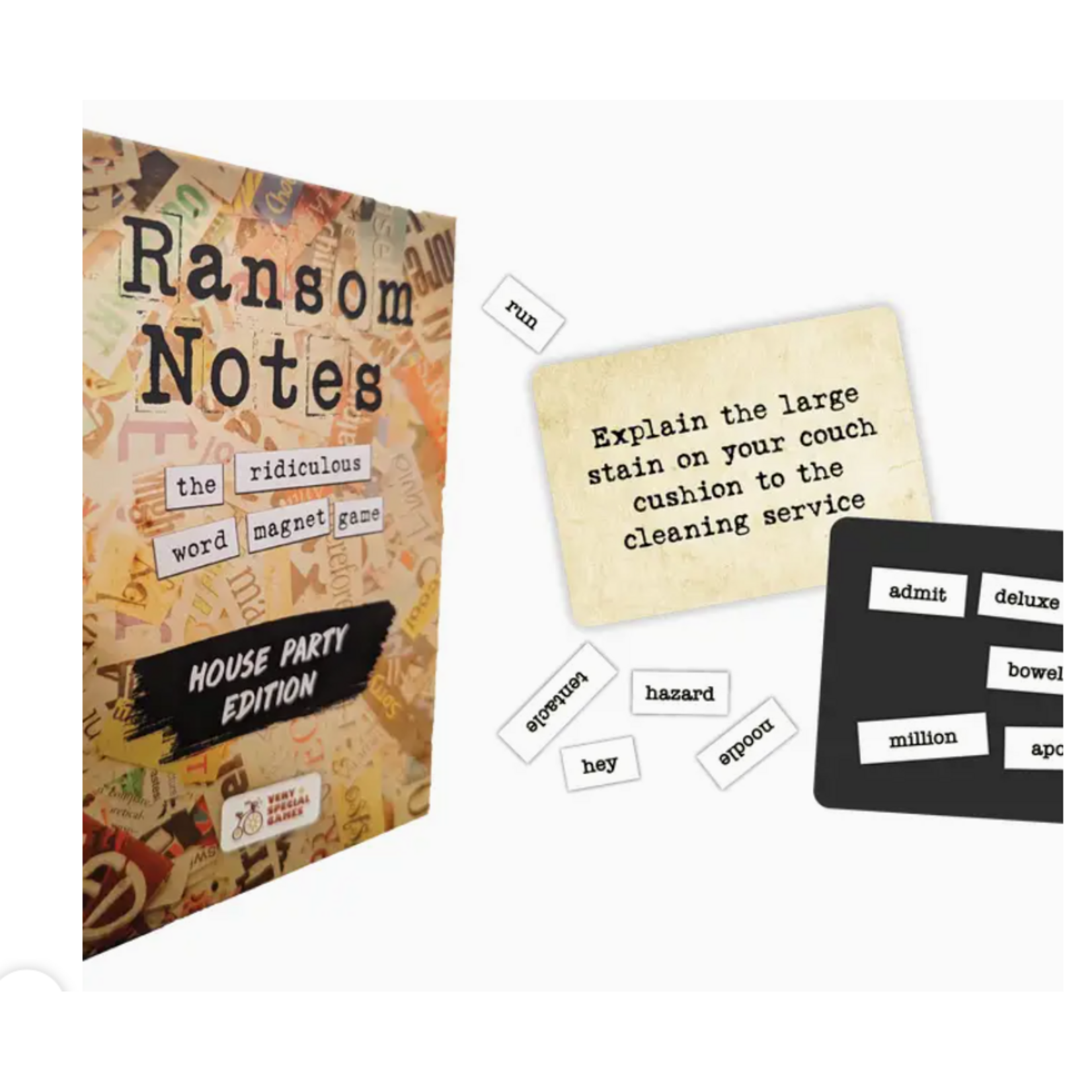 Very Special Games Ransom Notes House Party Edition