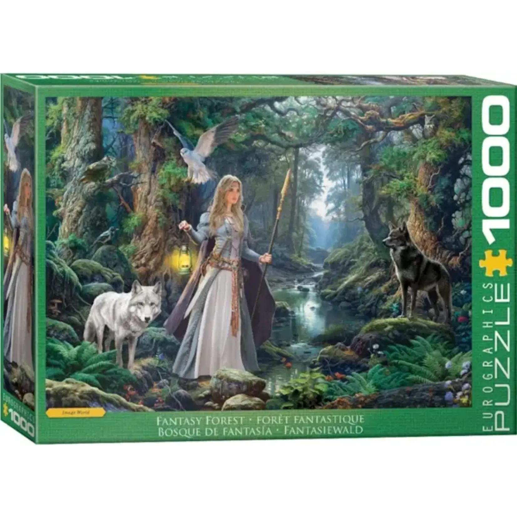 EuroGraphics Puzzles Fantasy Forest 1000pc