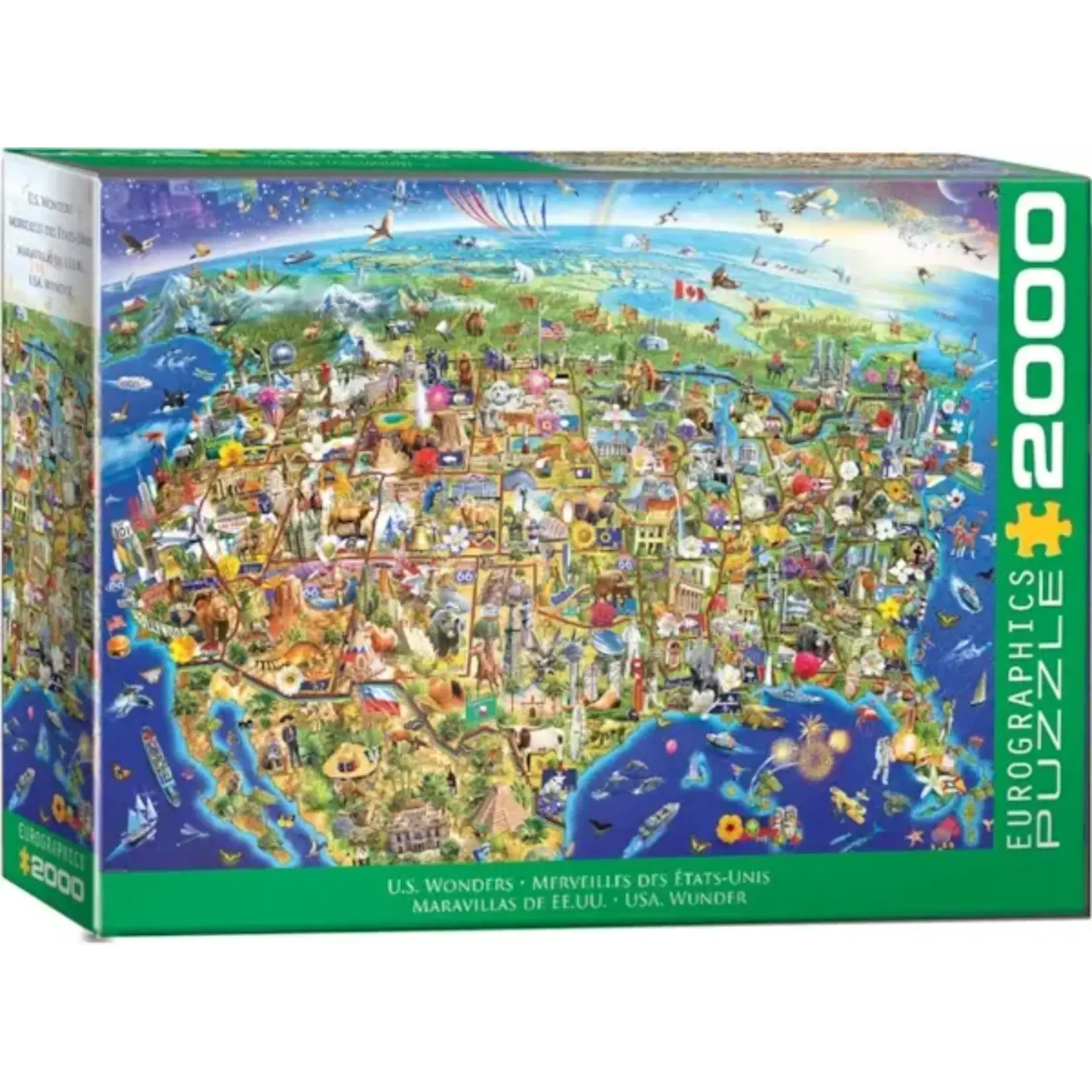 EuroGraphics Puzzles U.S. Wonders 2000pc