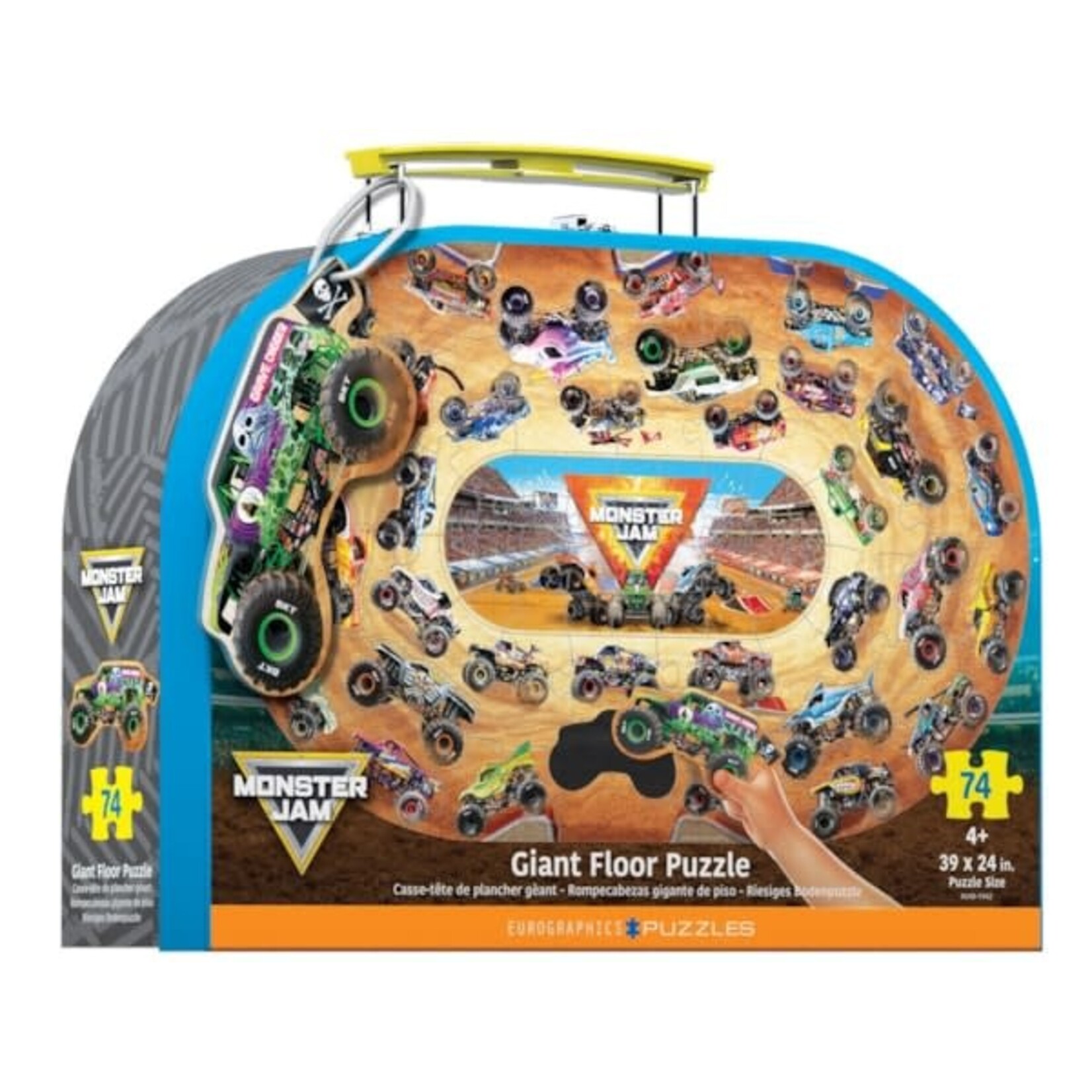 EuroGraphics Puzzles Monster Jam - Giant Floor Puzzle 74pc