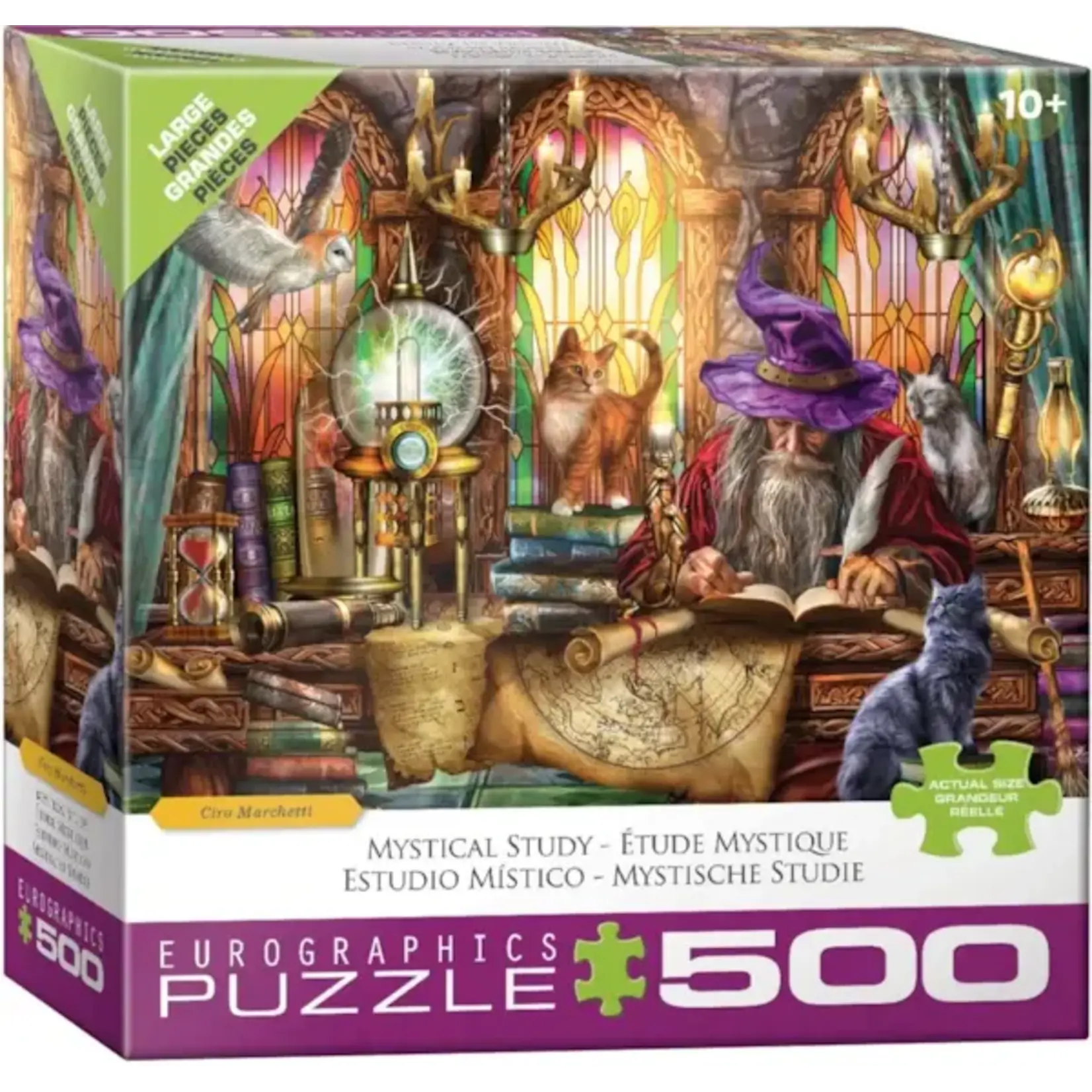 EuroGraphics Puzzles Mystical Study 500pc
