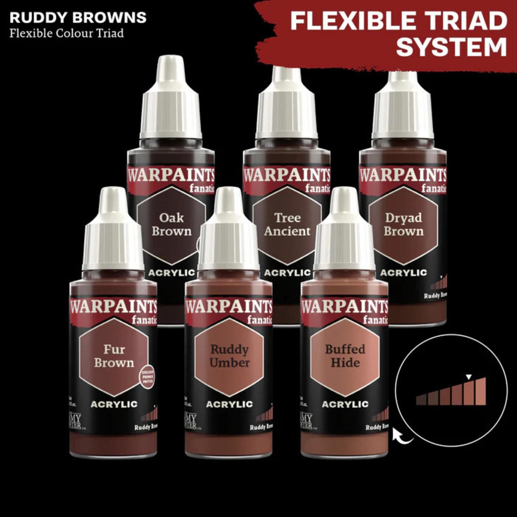 The Army Painter Warpaints Fanatic: Ruddy Umber 18ml