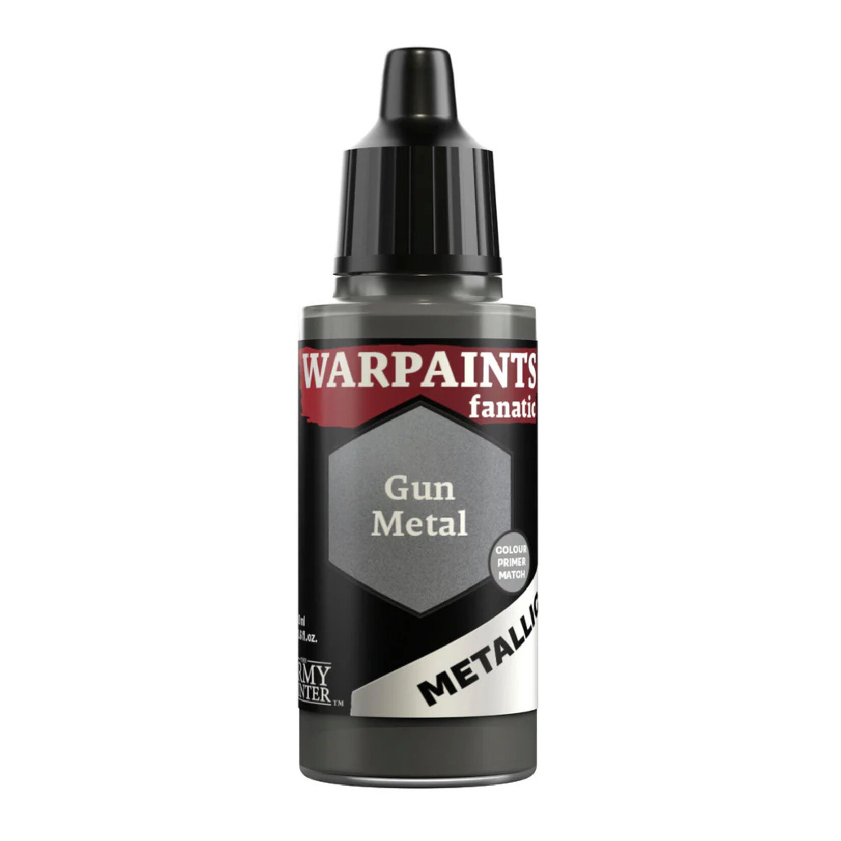 The Army Painter Warpaints Fanatic Metallic: Gun Metal 18ml