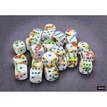 Chessex 12mm Brushed Dice: Breezy with Blue D6 36-Set