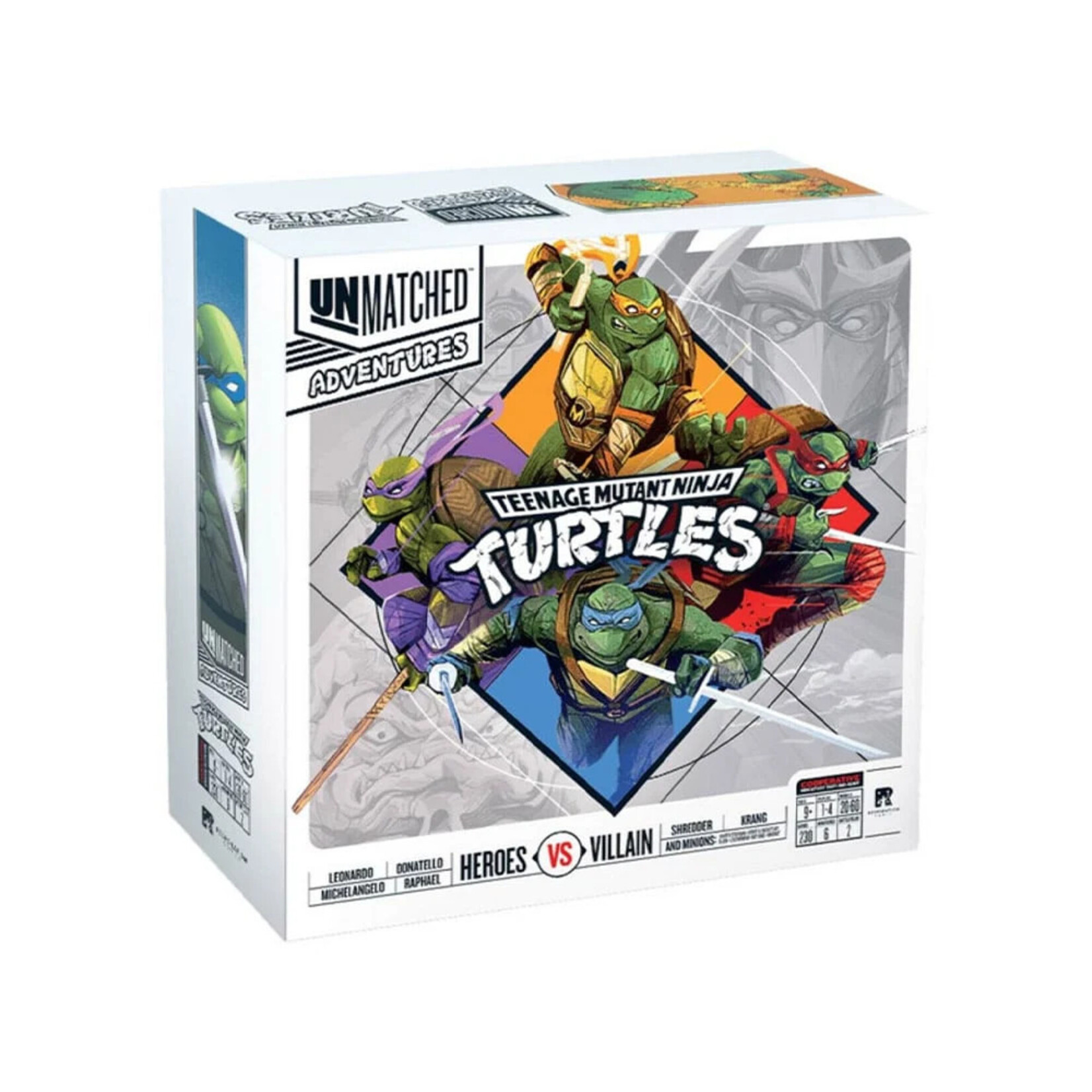 Restoration Games Unmatched Adventures: Teenage Mutant Ninja Turtles