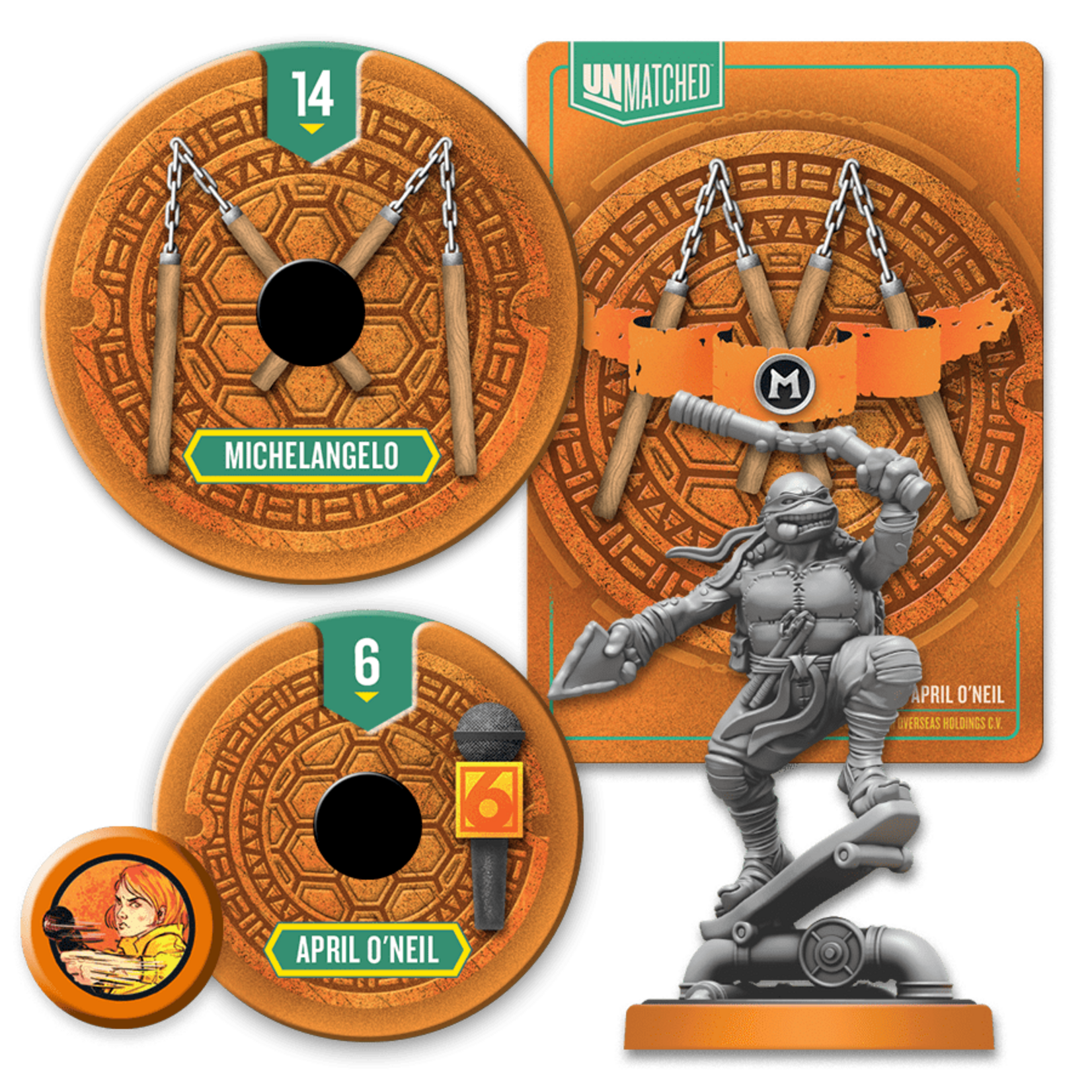 Restoration Games Unmatched Adventures: Teenage Mutant Ninja Turtles