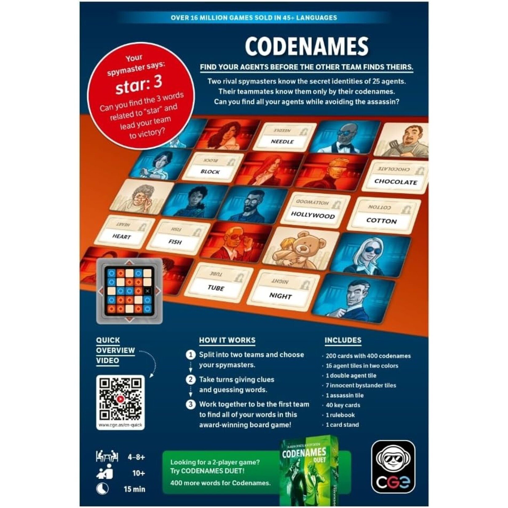 Czech Games Edition Codenames 2.0