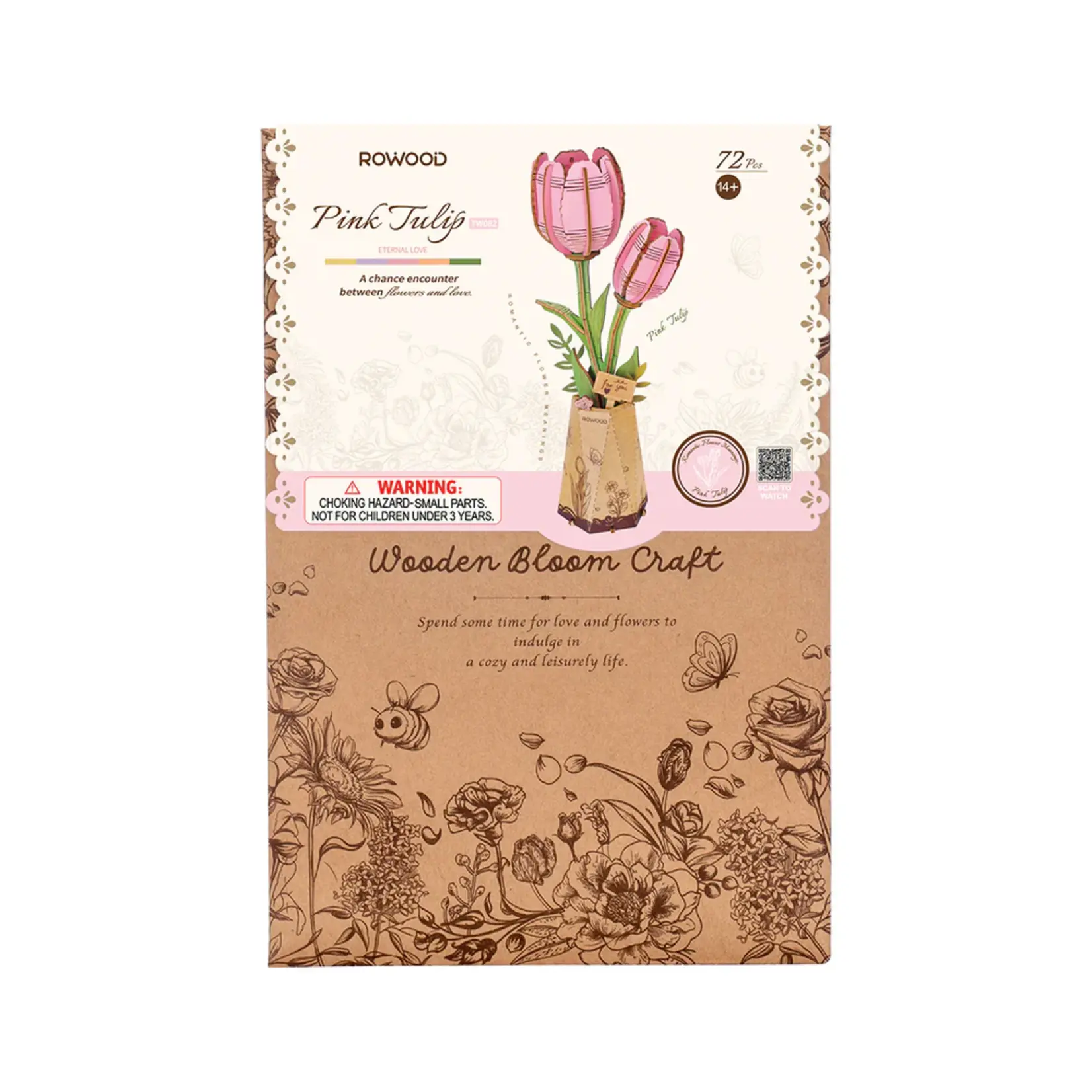 Robotime Pink Tulip