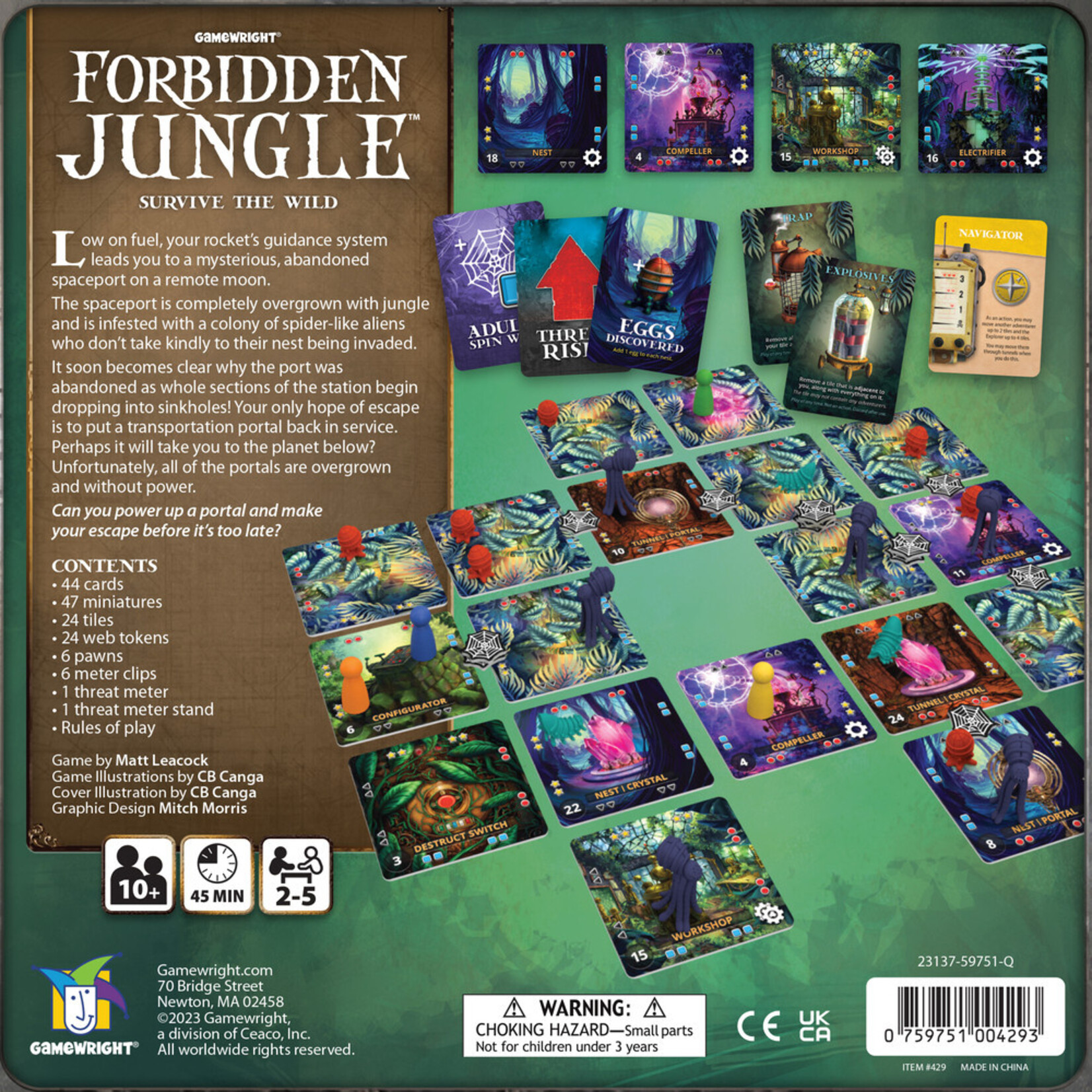 Gamewright Games Forbidden Jungle
