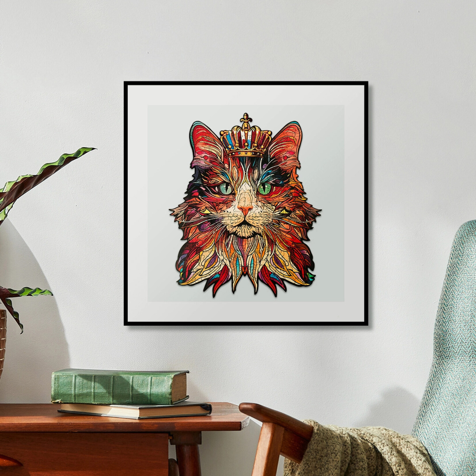 Robotime Cat King Wooden Puzzle (200pc)