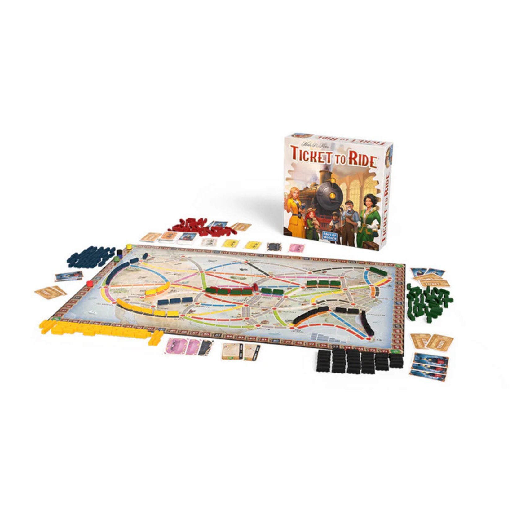 Days of Wonder Ticket to Ride Core Game Refresh