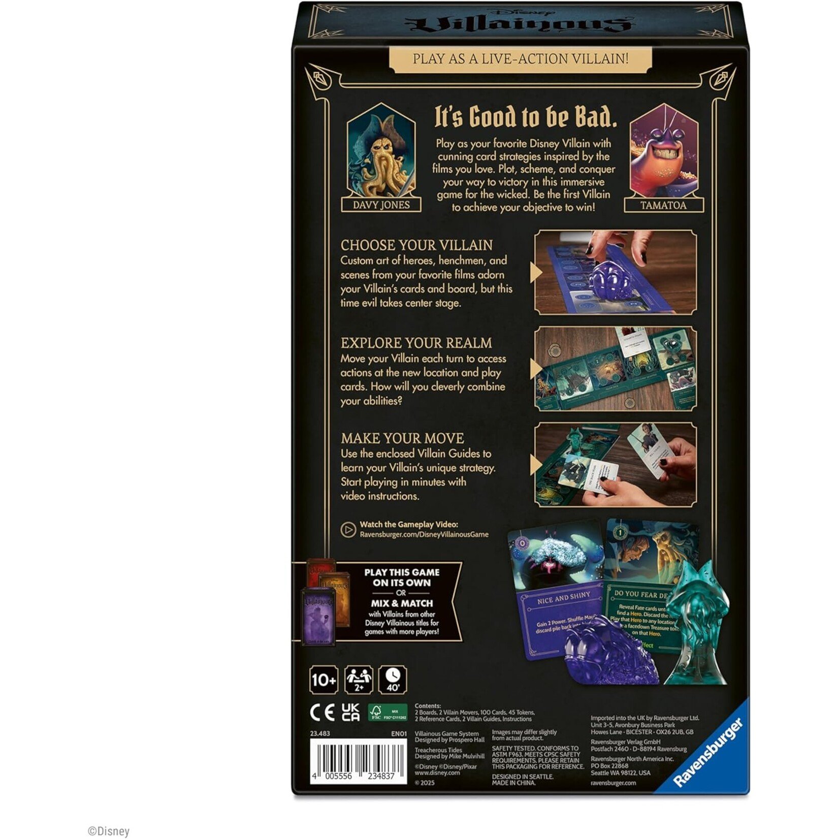 Ravensburger Disney Villainous: Treacherous Tides