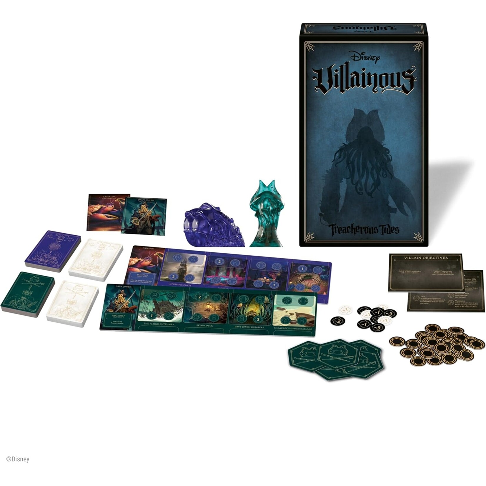 Ravensburger Disney Villainous: Treacherous Tides