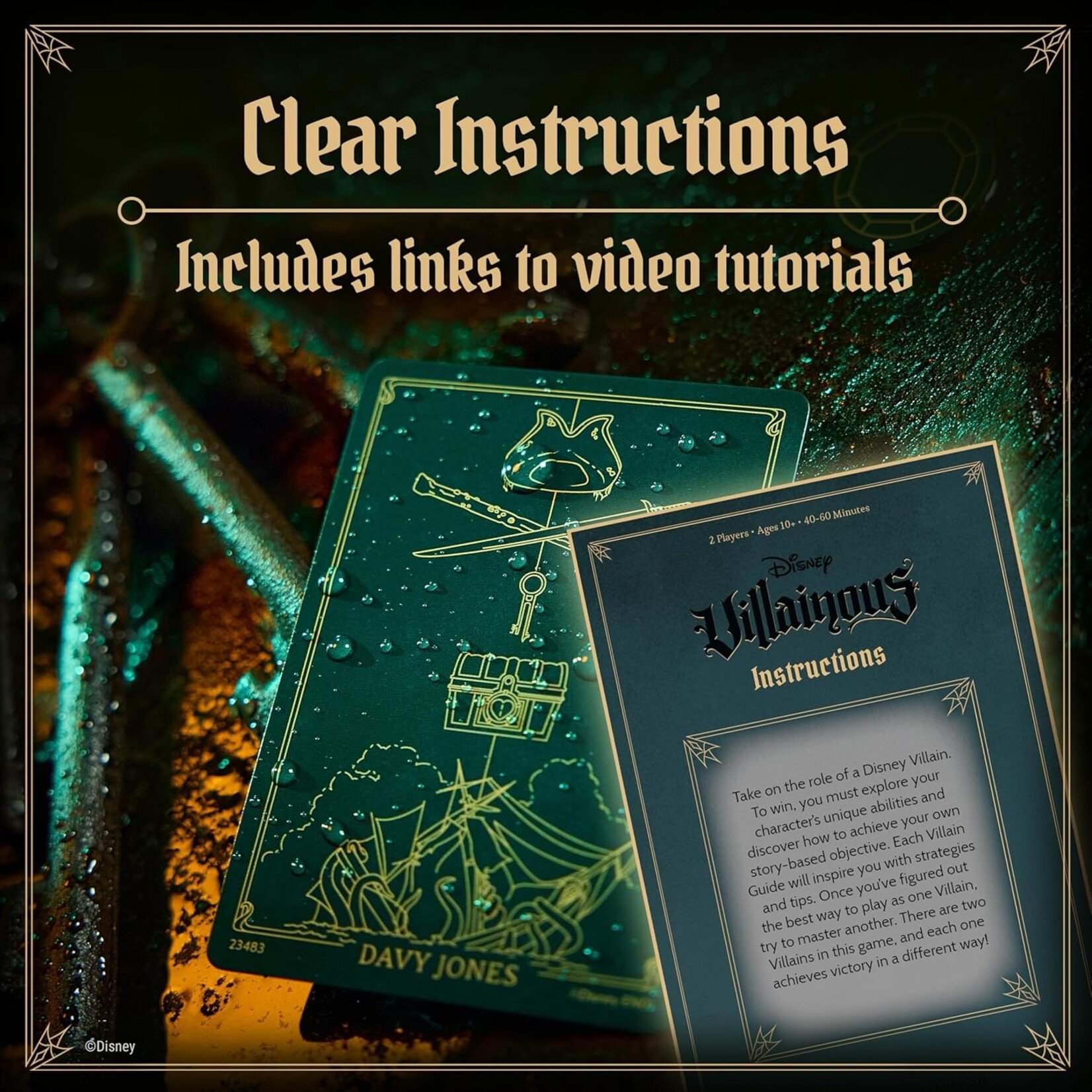 Ravensburger Disney Villainous: Treacherous Tides