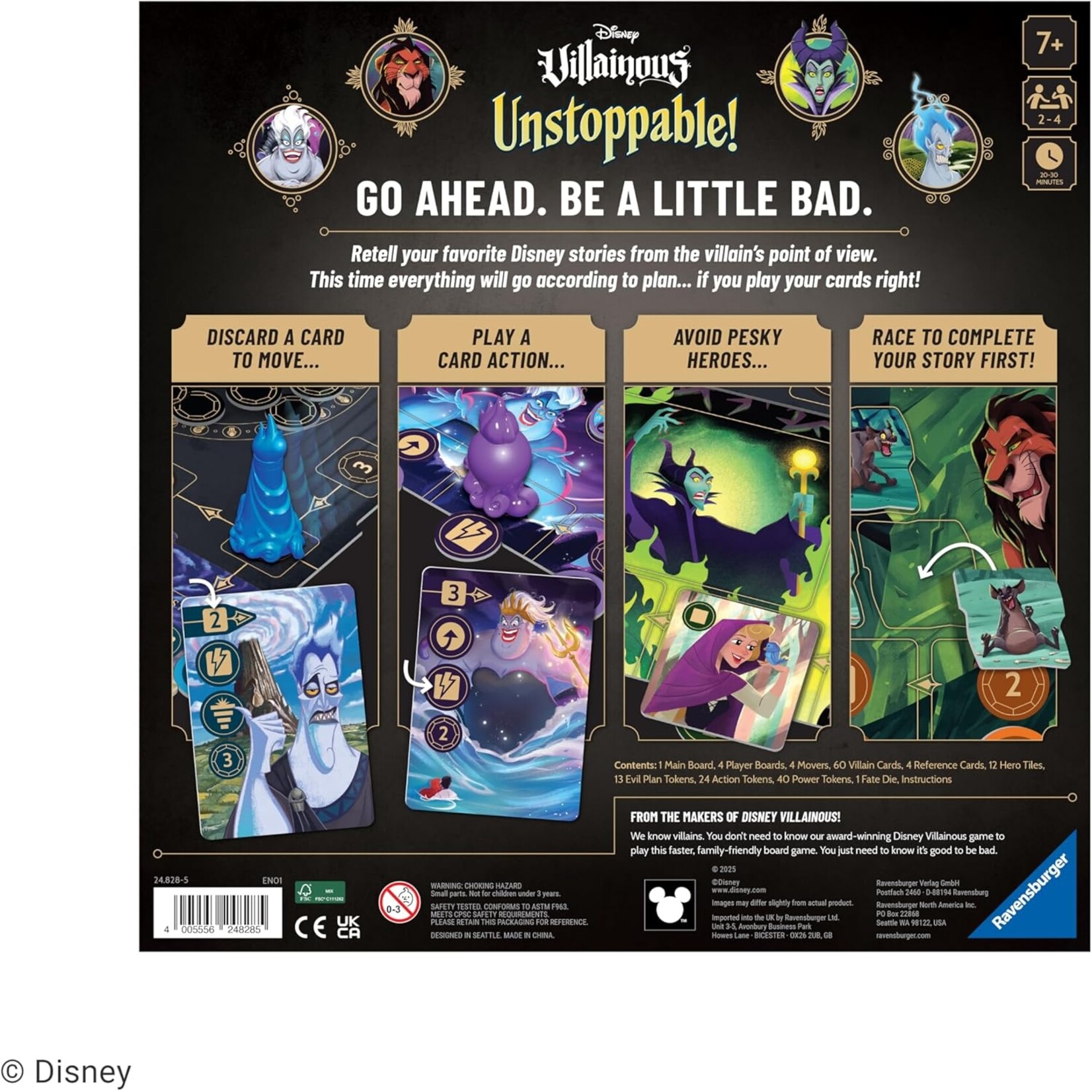 Ravensburger Disney Villainous: Unstoppable!