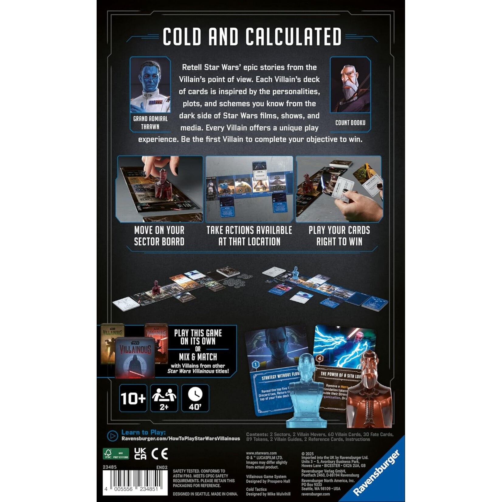 Ravensburger Star Wars Villainous: Cold Tactics