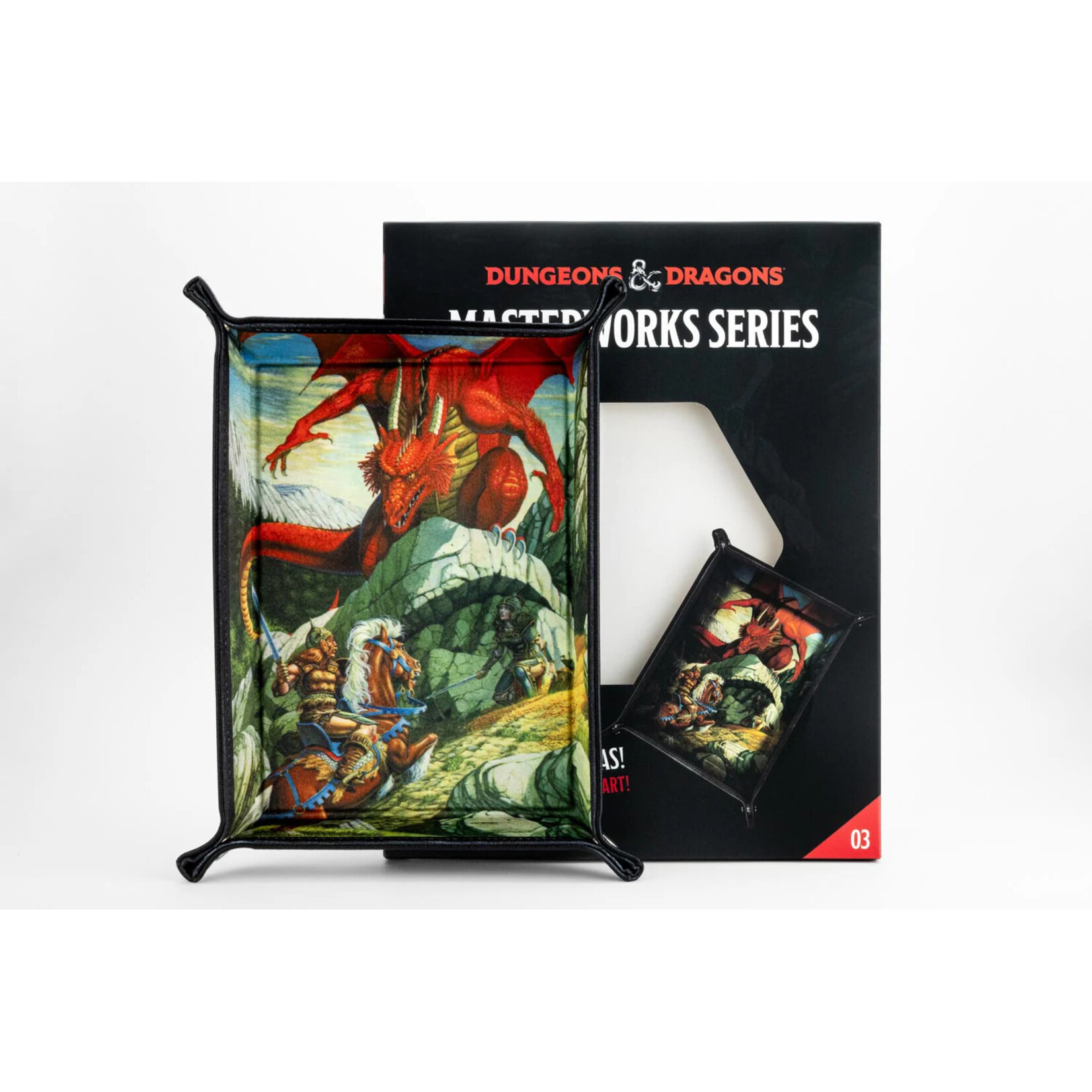 Fanroll by Metallic Dice Games Larry Elmore - D&D Masterworks Series Dice Tray