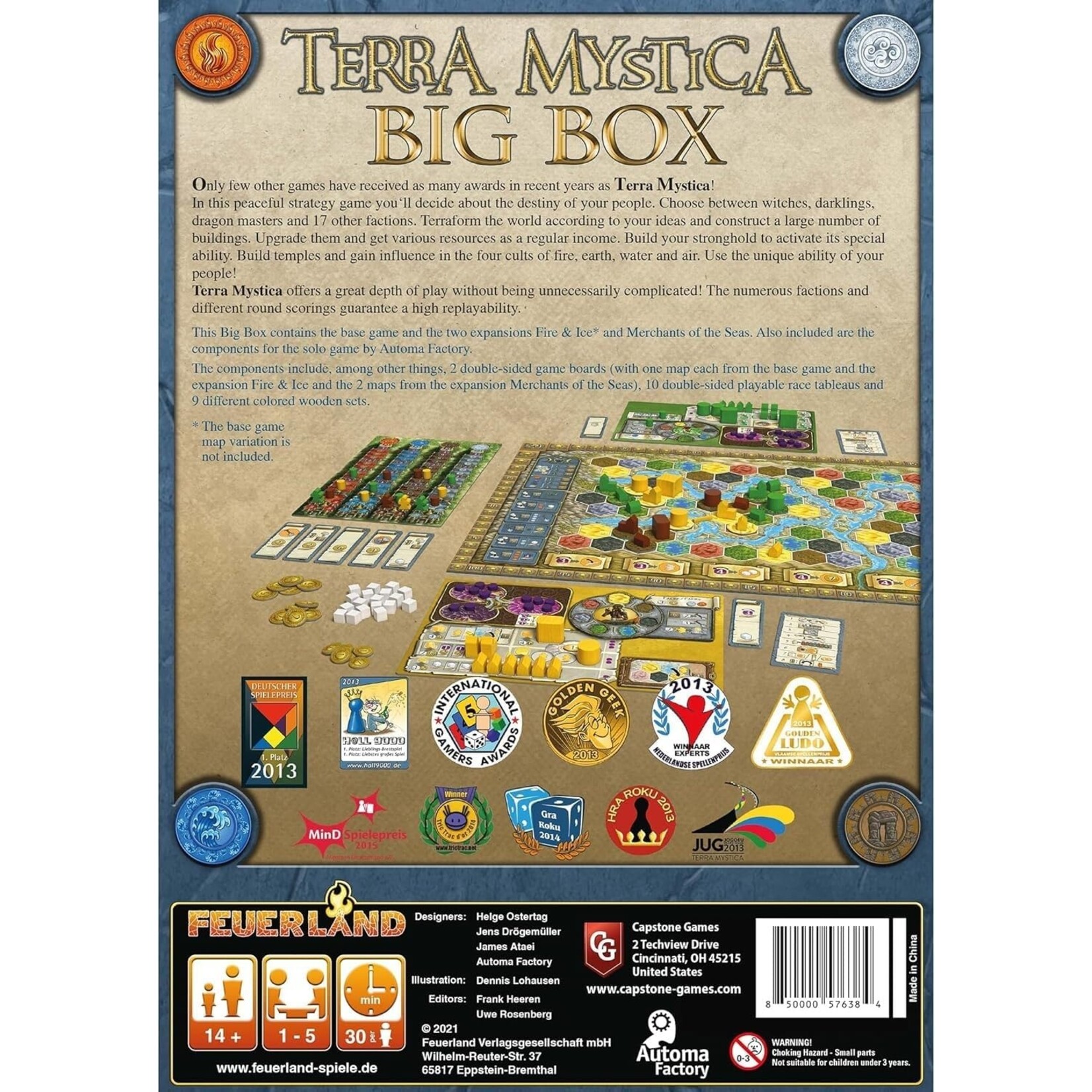Capstone Games Terra Mystica: Big Box