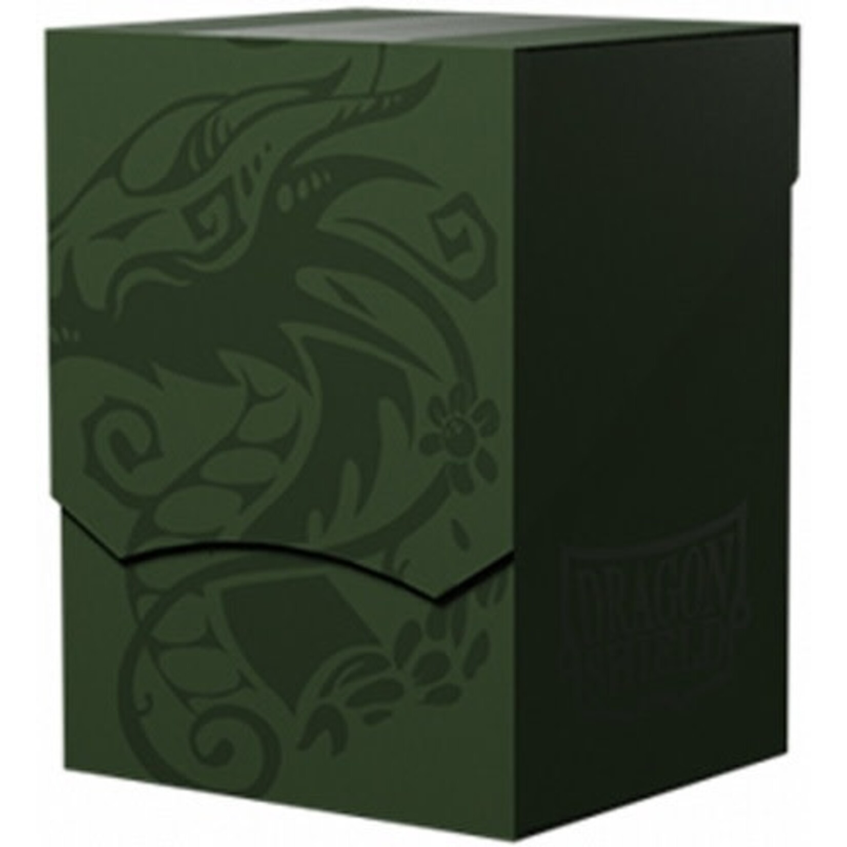 ARCANE TINMEN Dragon Shield: Deck Shell - Forest Green/Black
